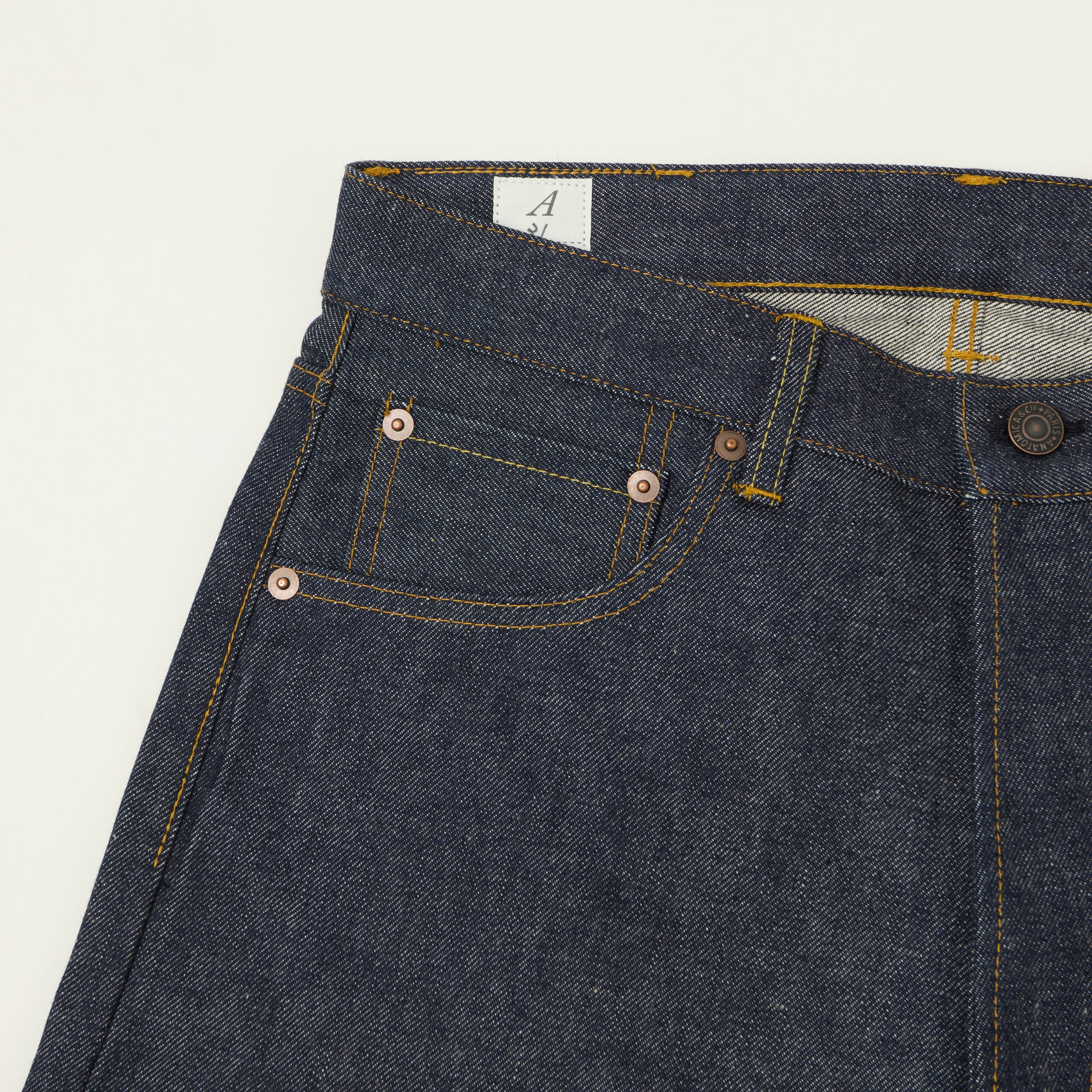 Anatomica 618 16oz Regular Straight Jeans - Raw