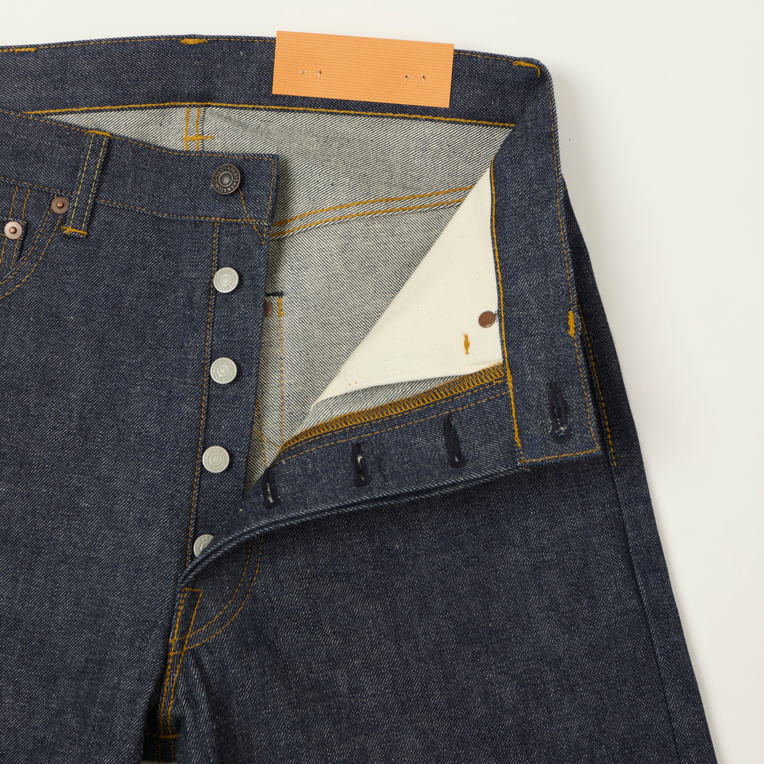 Anatomica 618 16oz Regular Straight Jeans - Raw