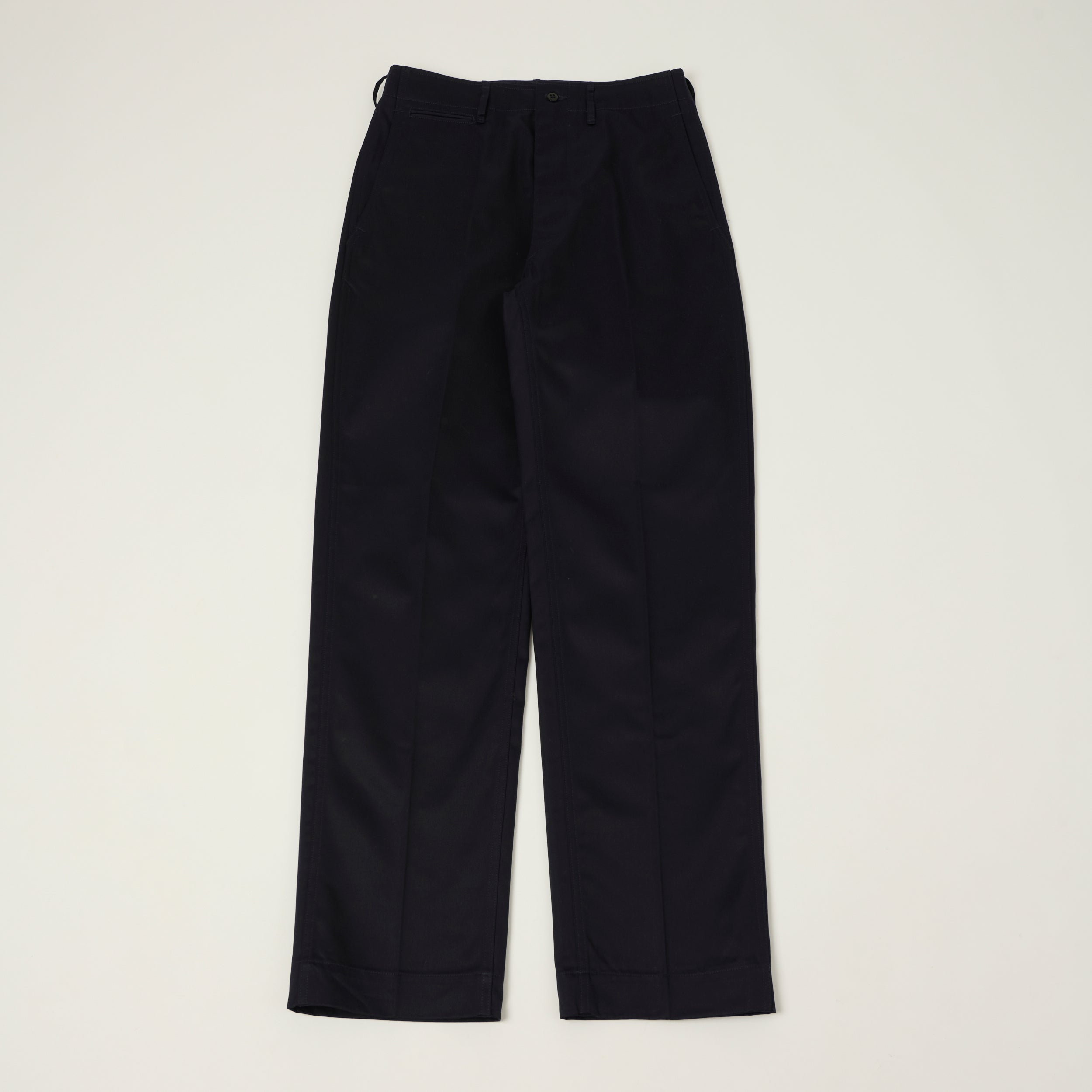 Anatomica High Density Cloth Chinos - Navy