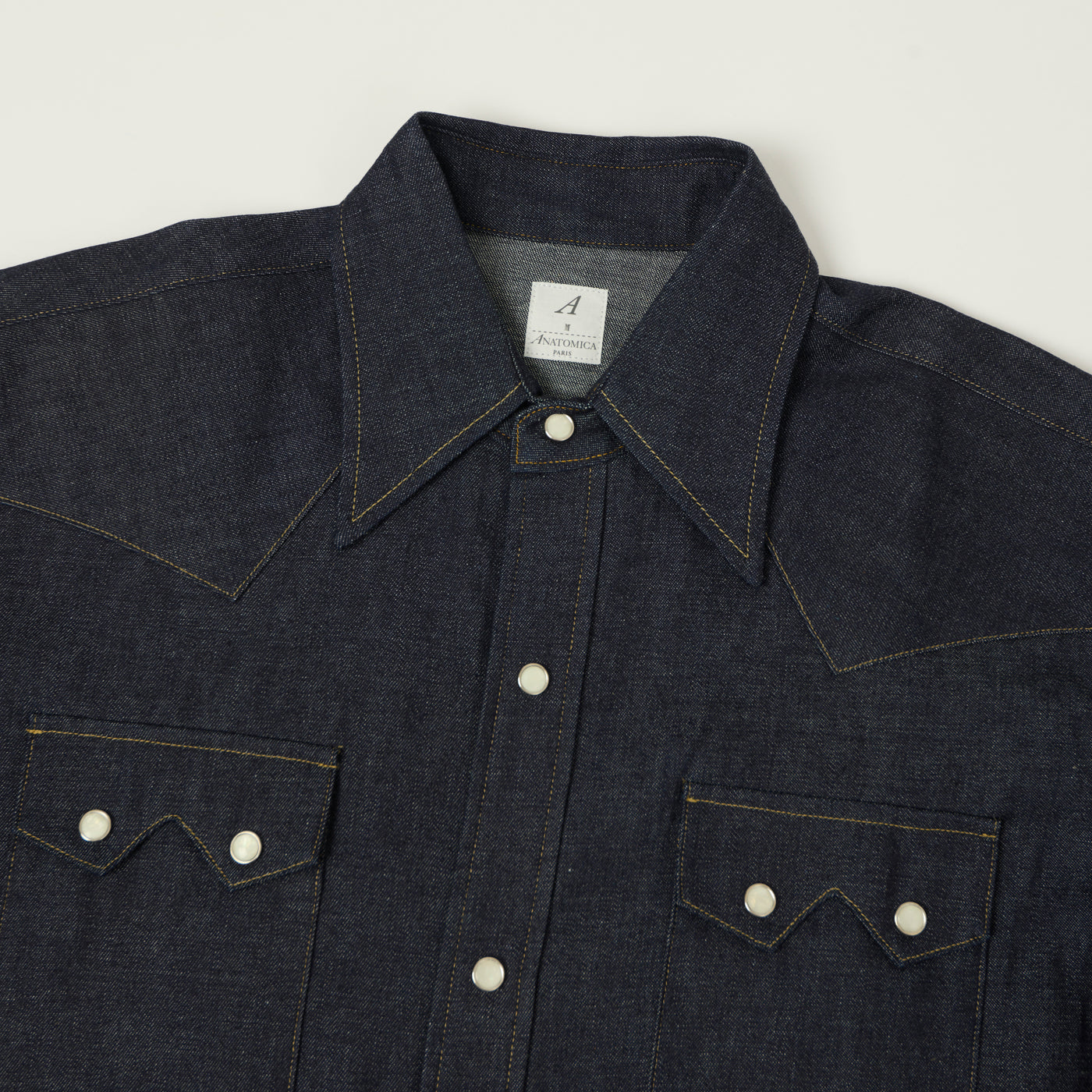 Anatomica Denim Western Shirt - Indigo
