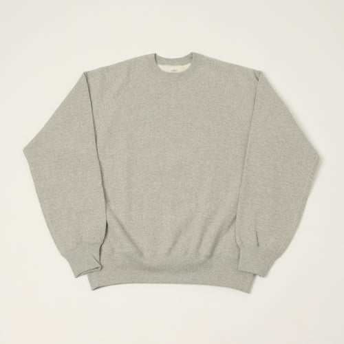 Anatomica Raglan Sleeve Sweatshirt - Grey