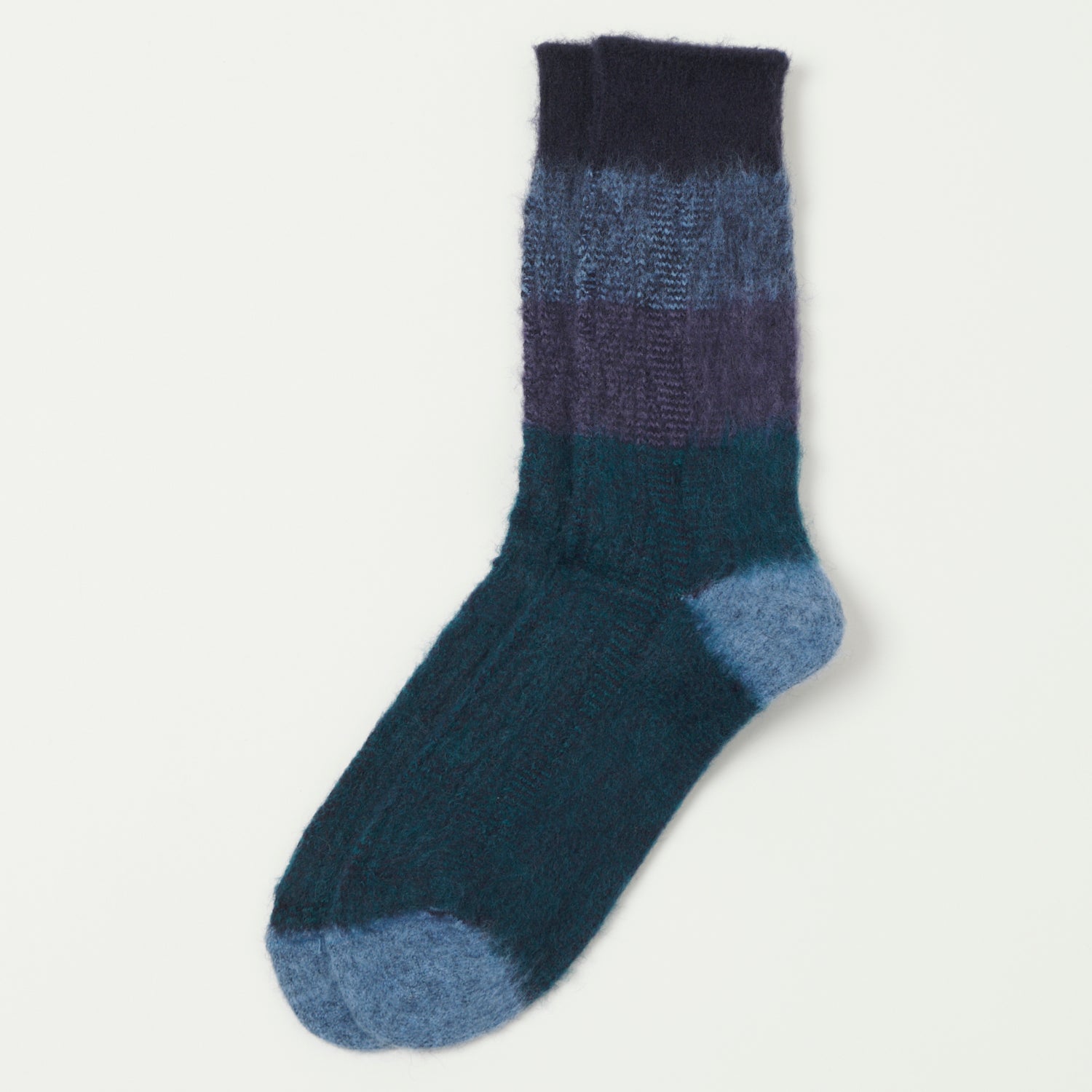 Anonymous Ism Graduation Cable Crew Sock - Navy