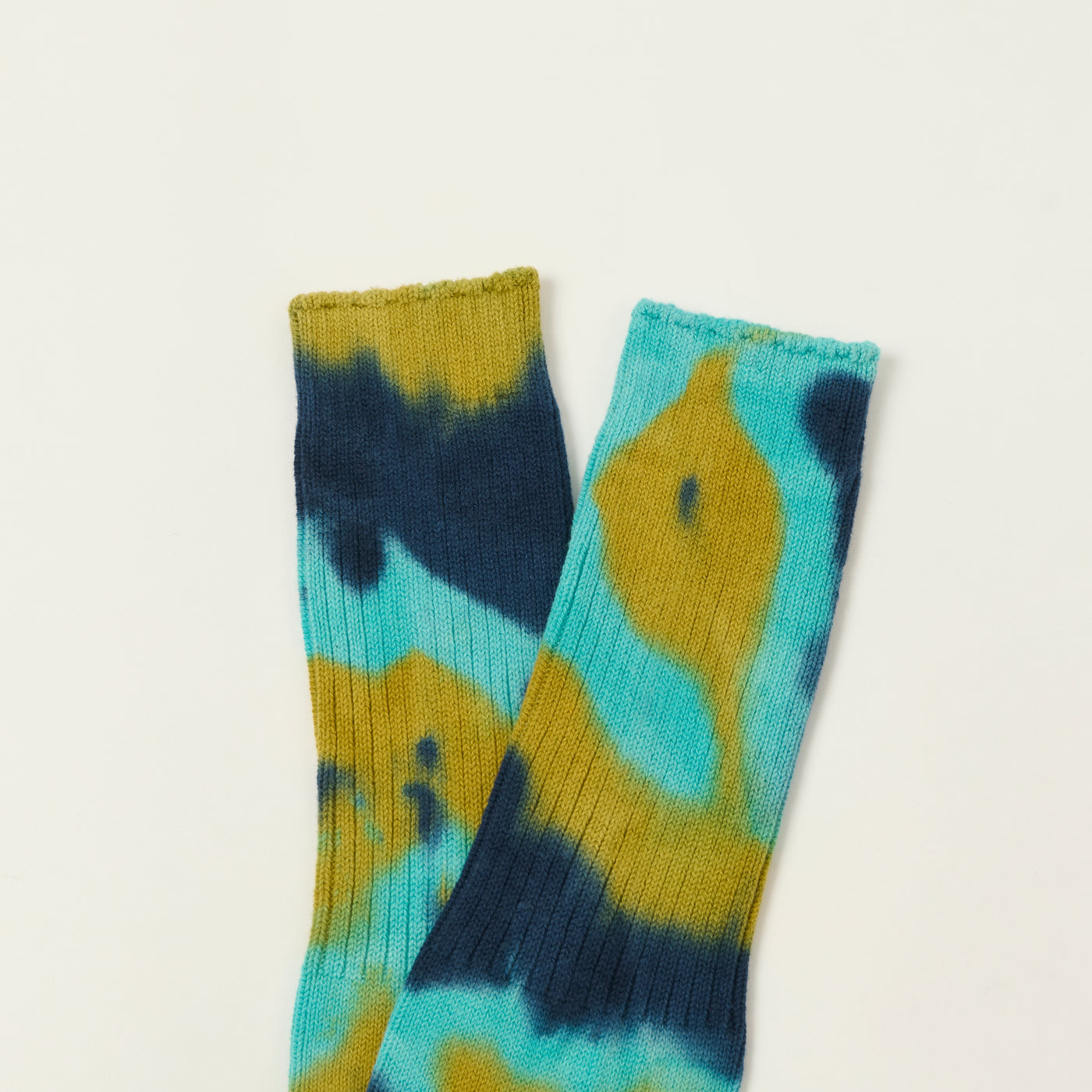 Anonymous Ism Tie Dye Crew Sock - Blue