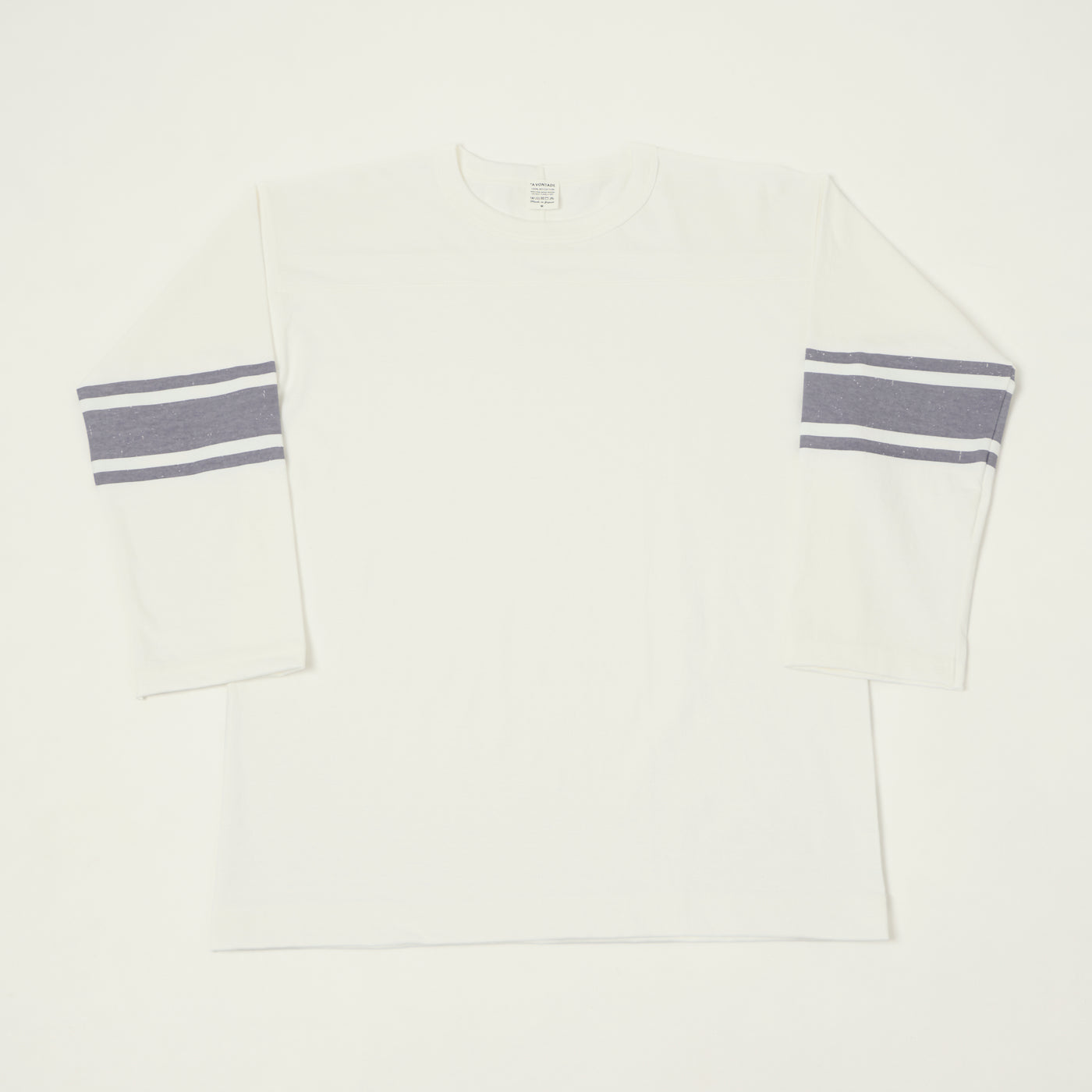 A Vontade Cropped Sleeve Football T-Shirt - White