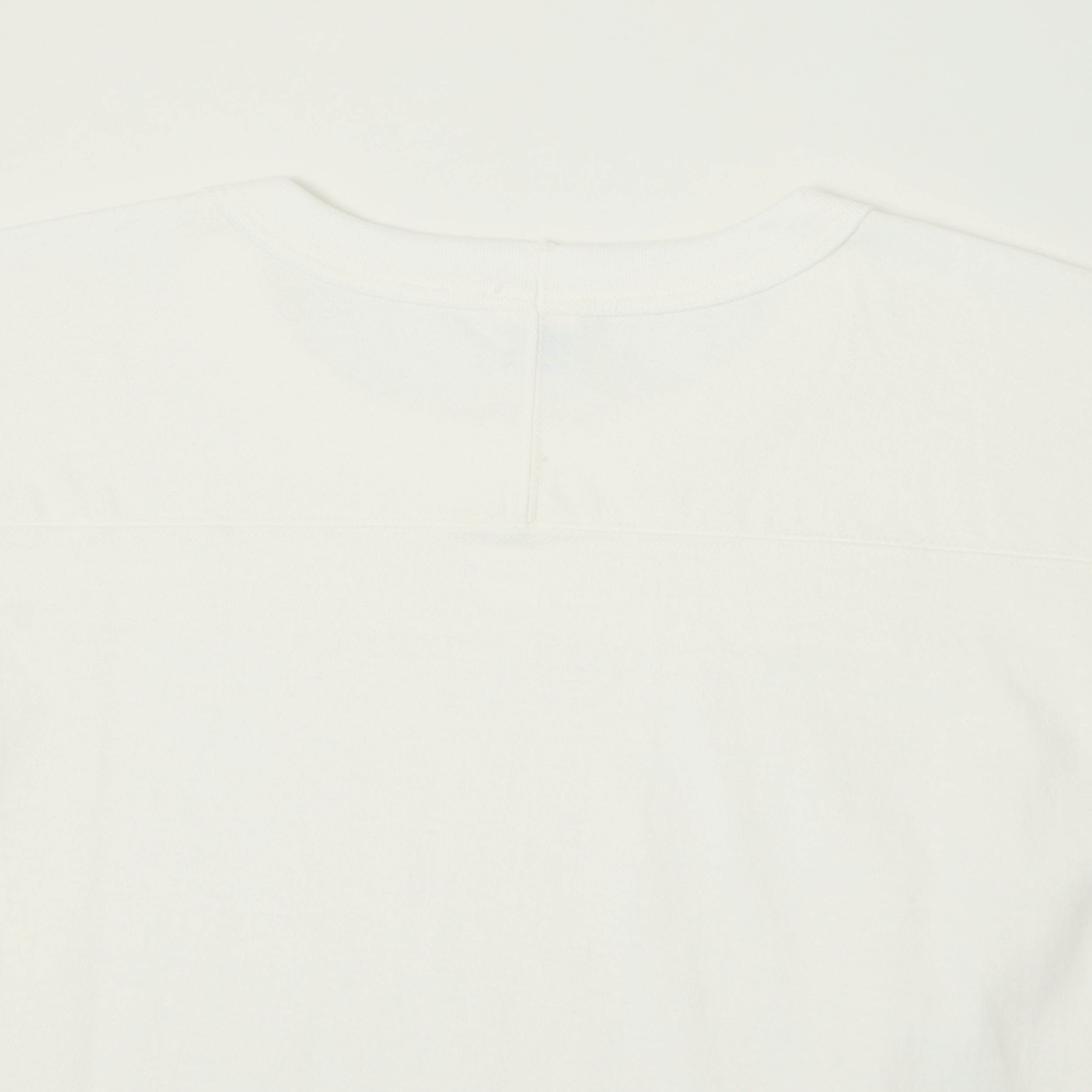 A Vontade Cropped Sleeve Football T-Shirt - White