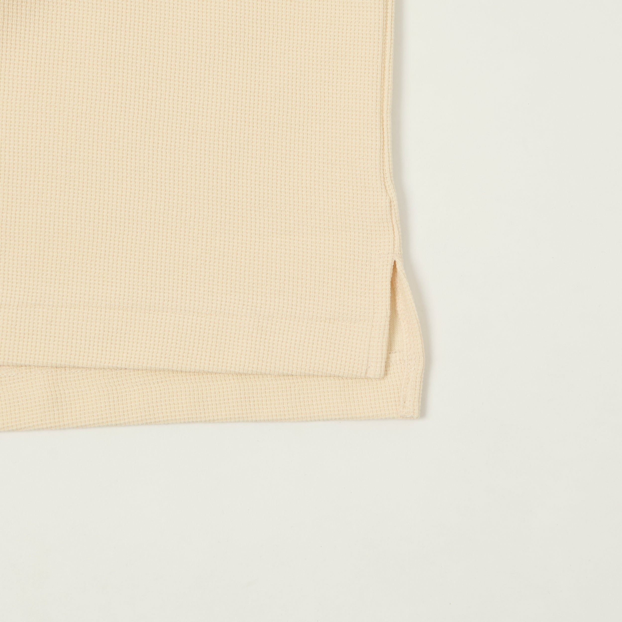 A Vontade 'Surfknit' Waffle Knit Polo - Ivory