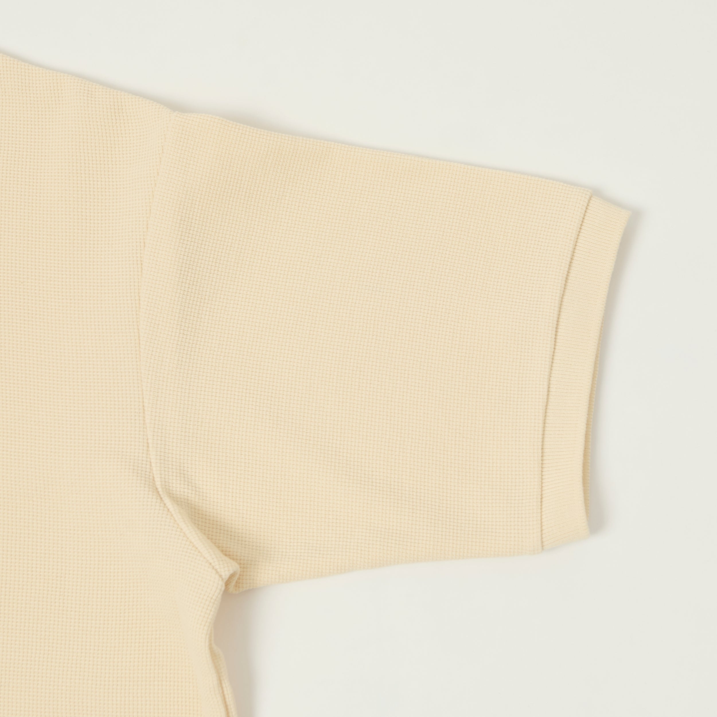 A Vontade 'Surfknit' Waffle Knit Polo - Ivory