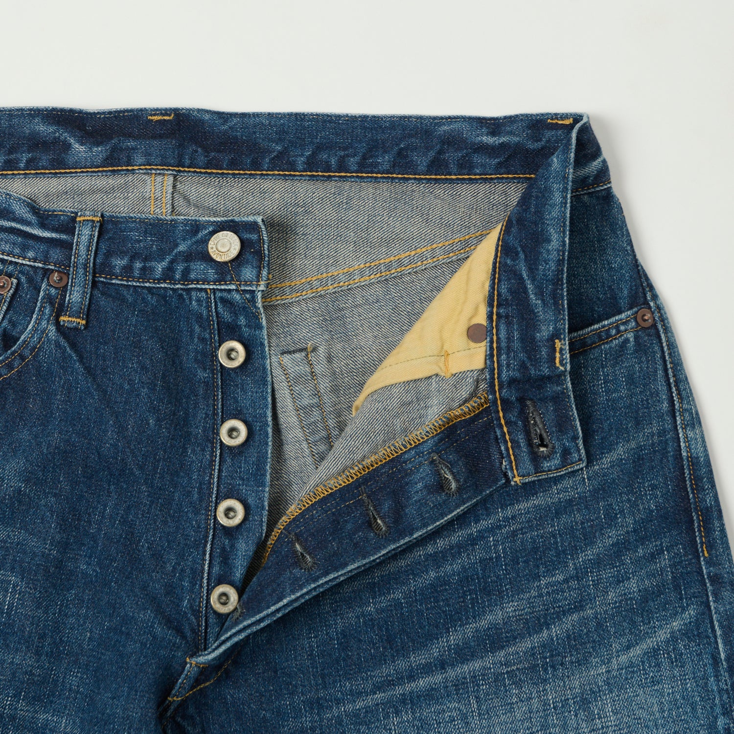 A Vontade 0102SXX Regular Straight Jean - Dark Blue Wash