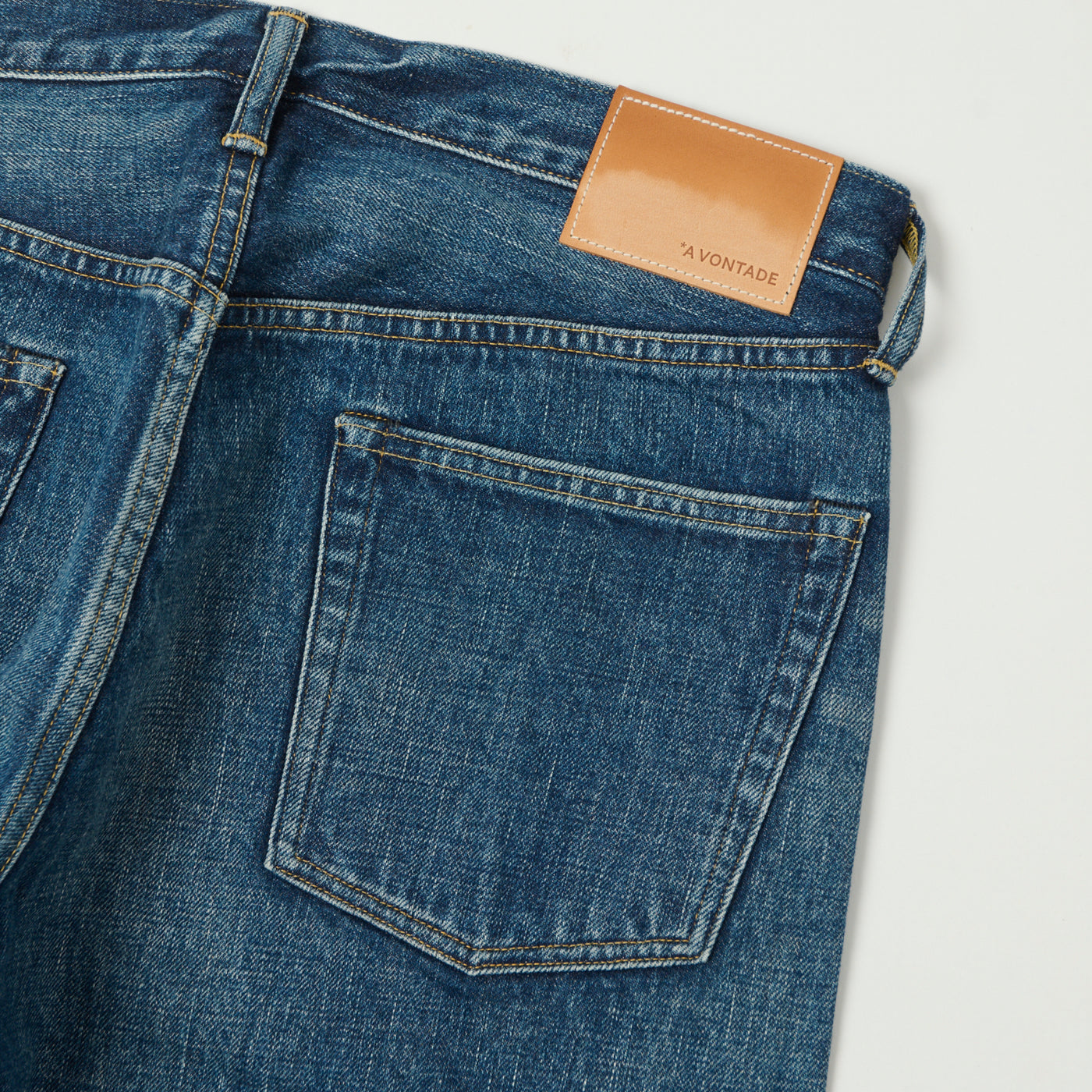 A Vontade 0102SXX Regular Straight Jean - Dark Blue Wash