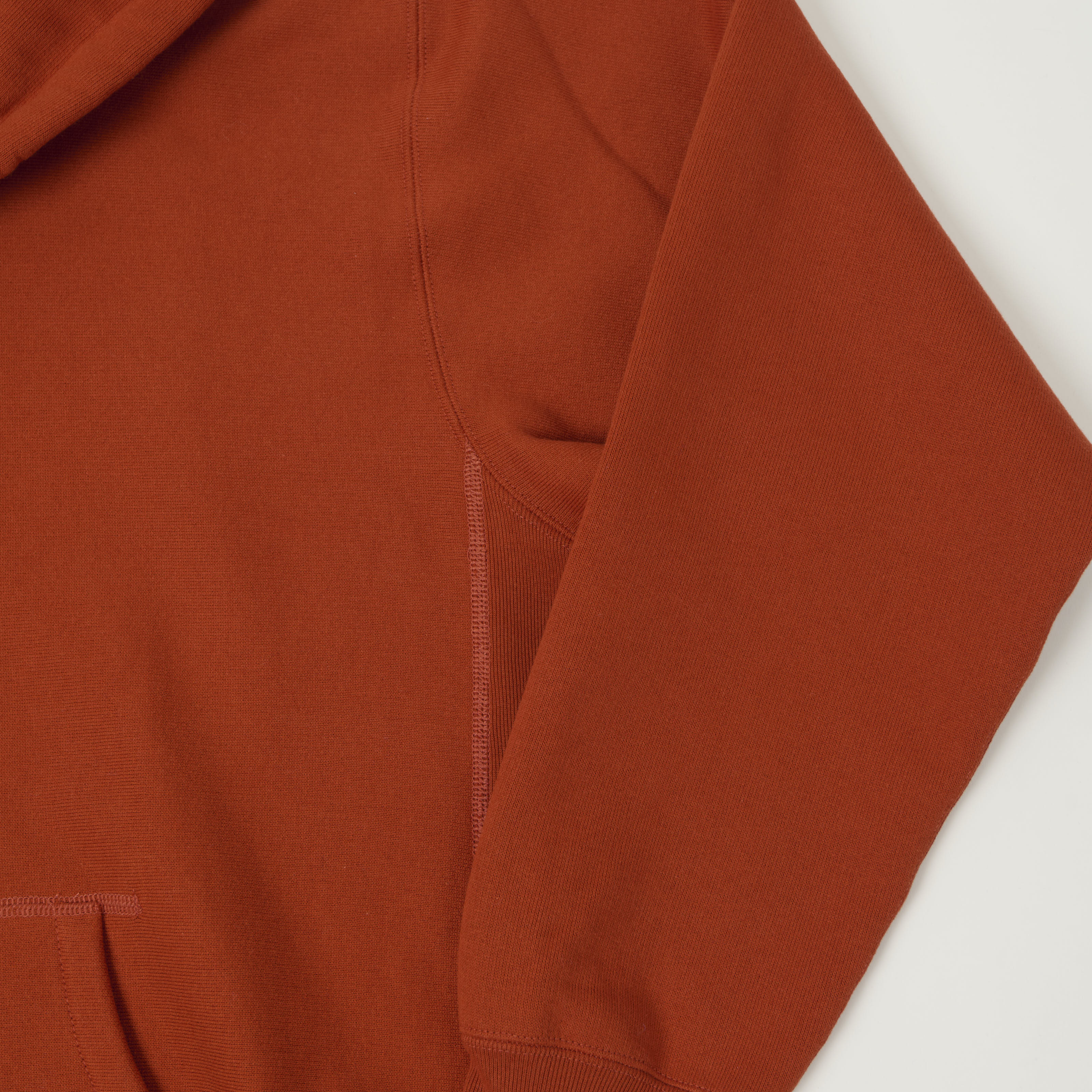 A Vontade Reverse Weave 'After Hood' Pullover Hoodie - Scarlet