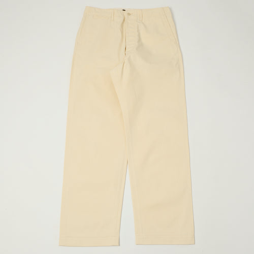 A Vontade Wide Fit Chino Trouser - Natural