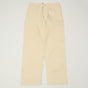 A Vontade Wide Fit Chino Trouser - Natural
