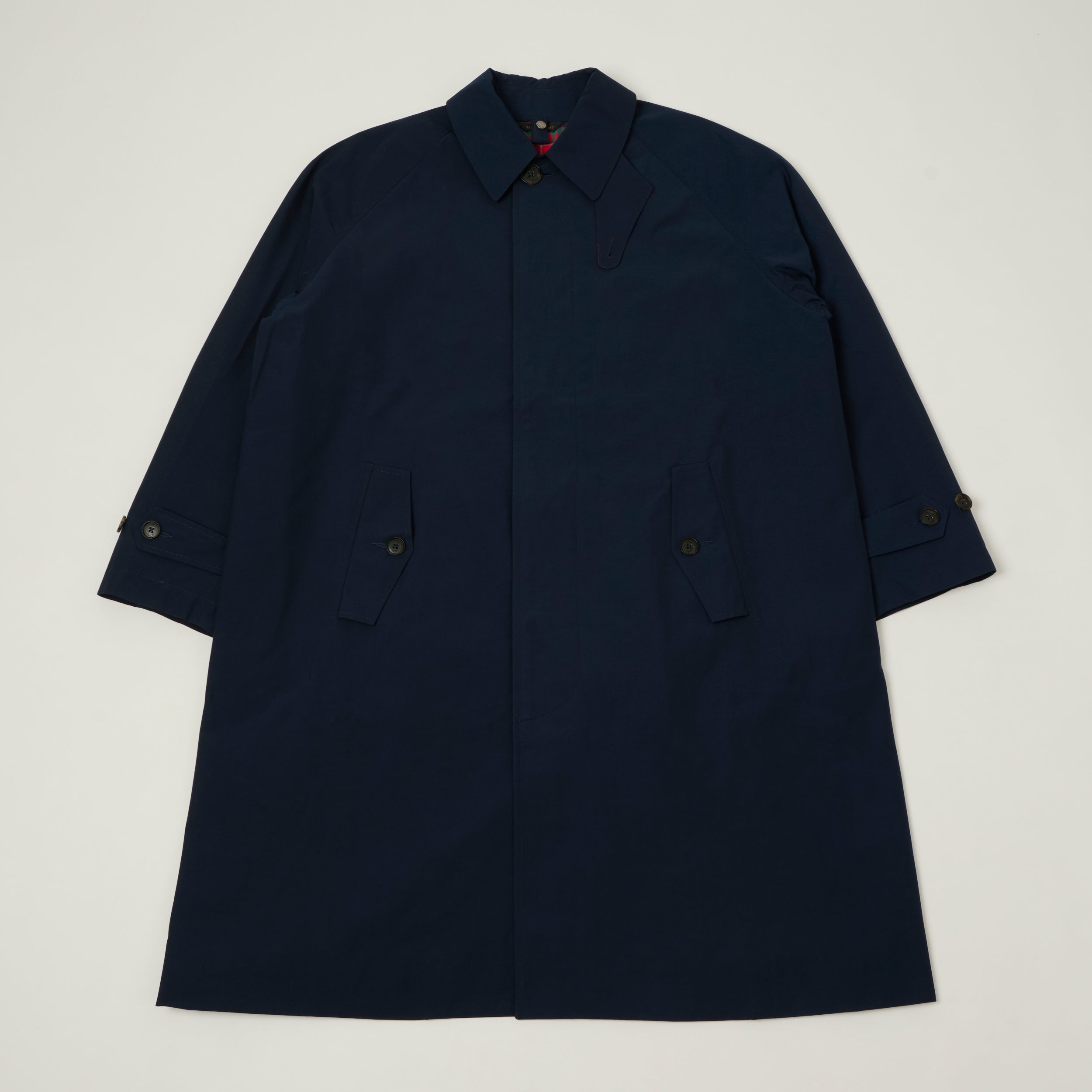 Baracuta G12 'Baracuta Cloth' Coat - Navy