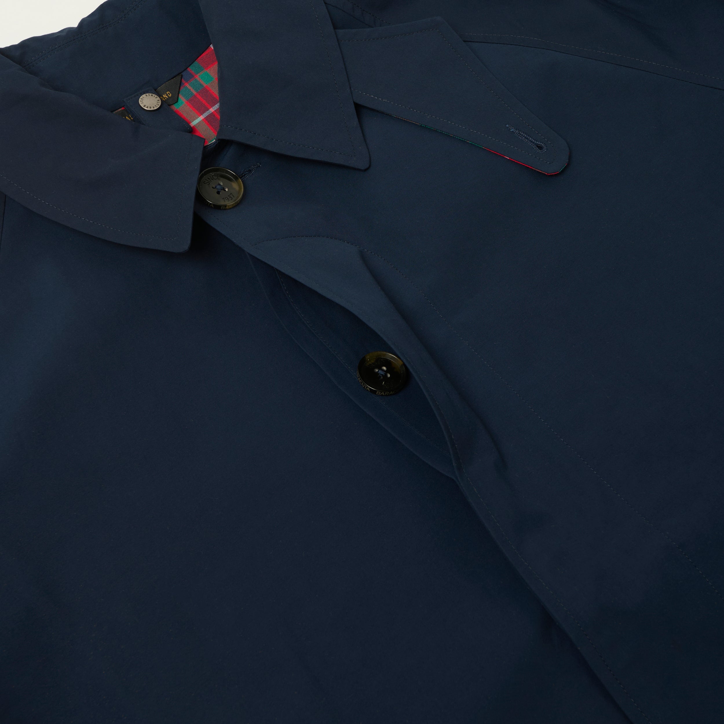 Baracuta G12 'Baracuta Cloth' Coat - Navy