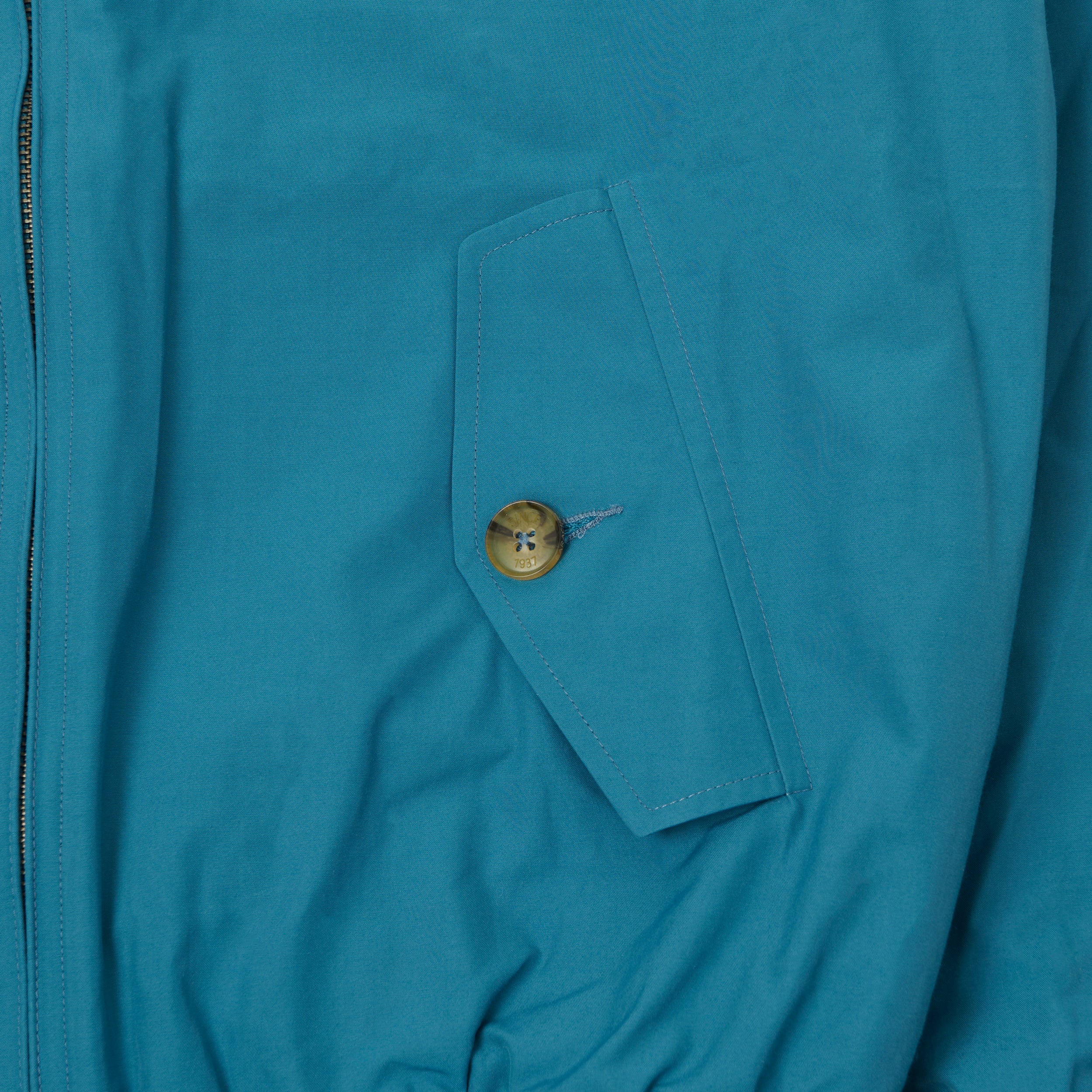 Baracuta G9 'Baracuta Cloth' Harrington Jacket - Cornish Blue