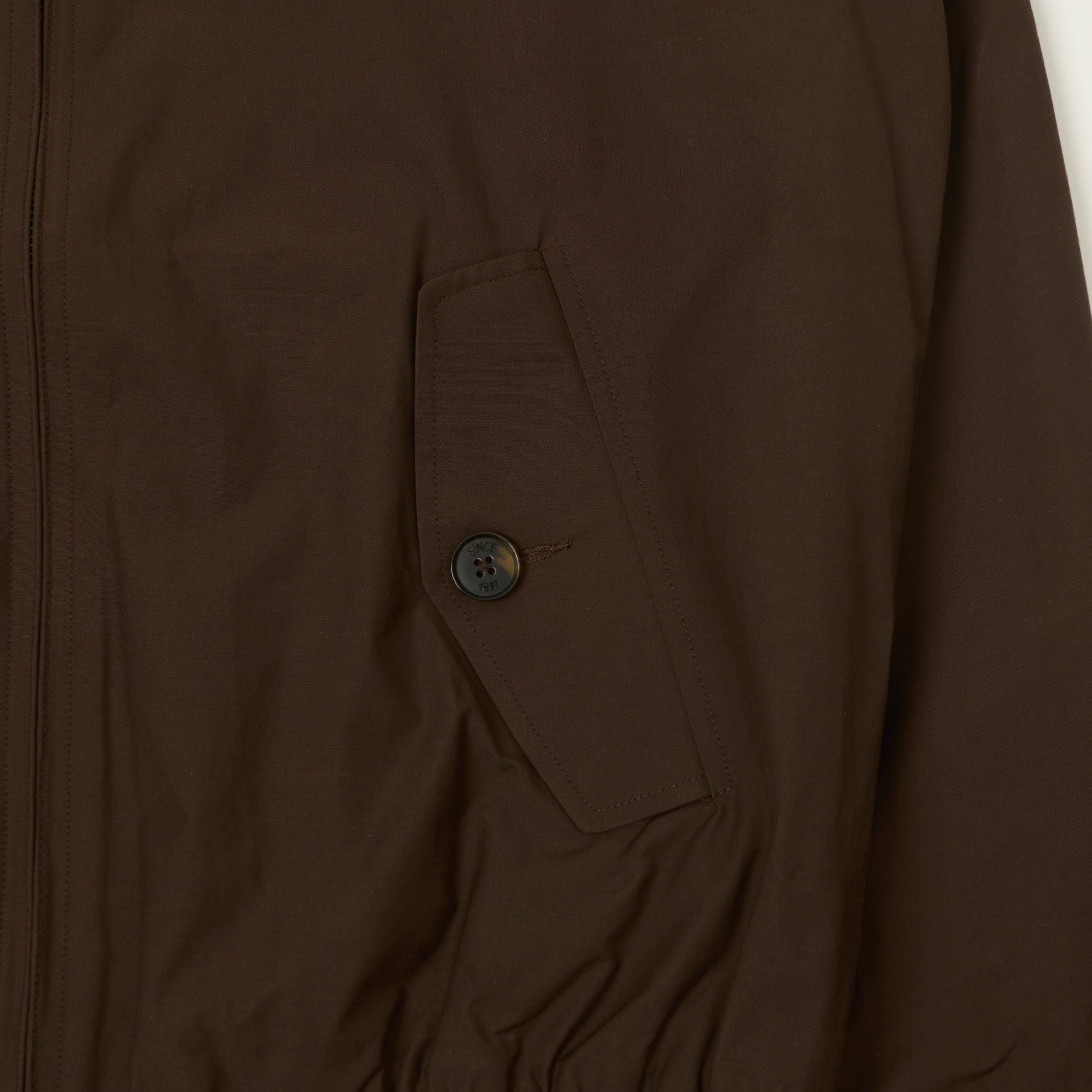 Baracuta G9 'Baracuta Cloth' Harrington Jacket - Cigar Brown