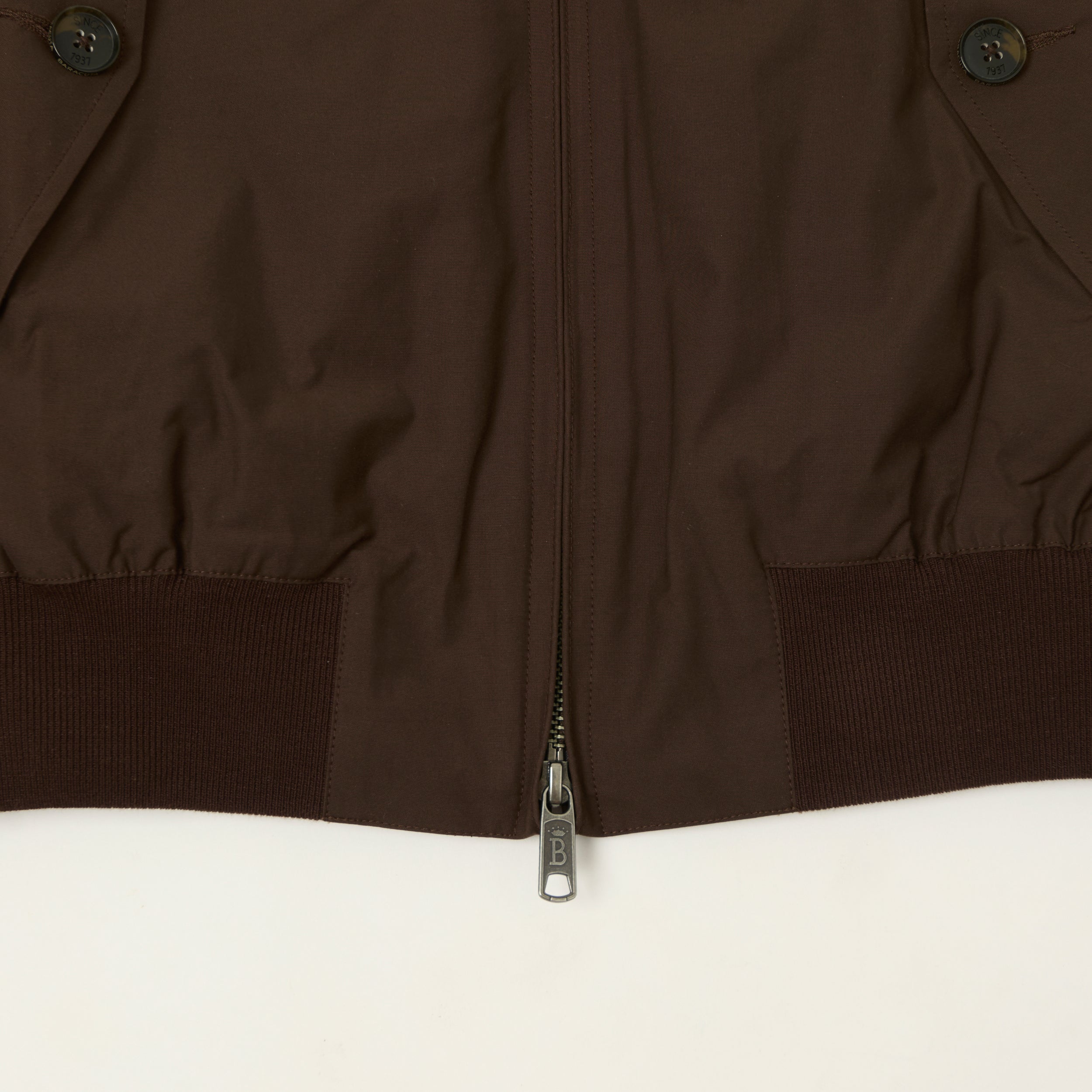 Baracuta G9 'Baracuta Cloth' Harrington Jacket - Cigar Brown