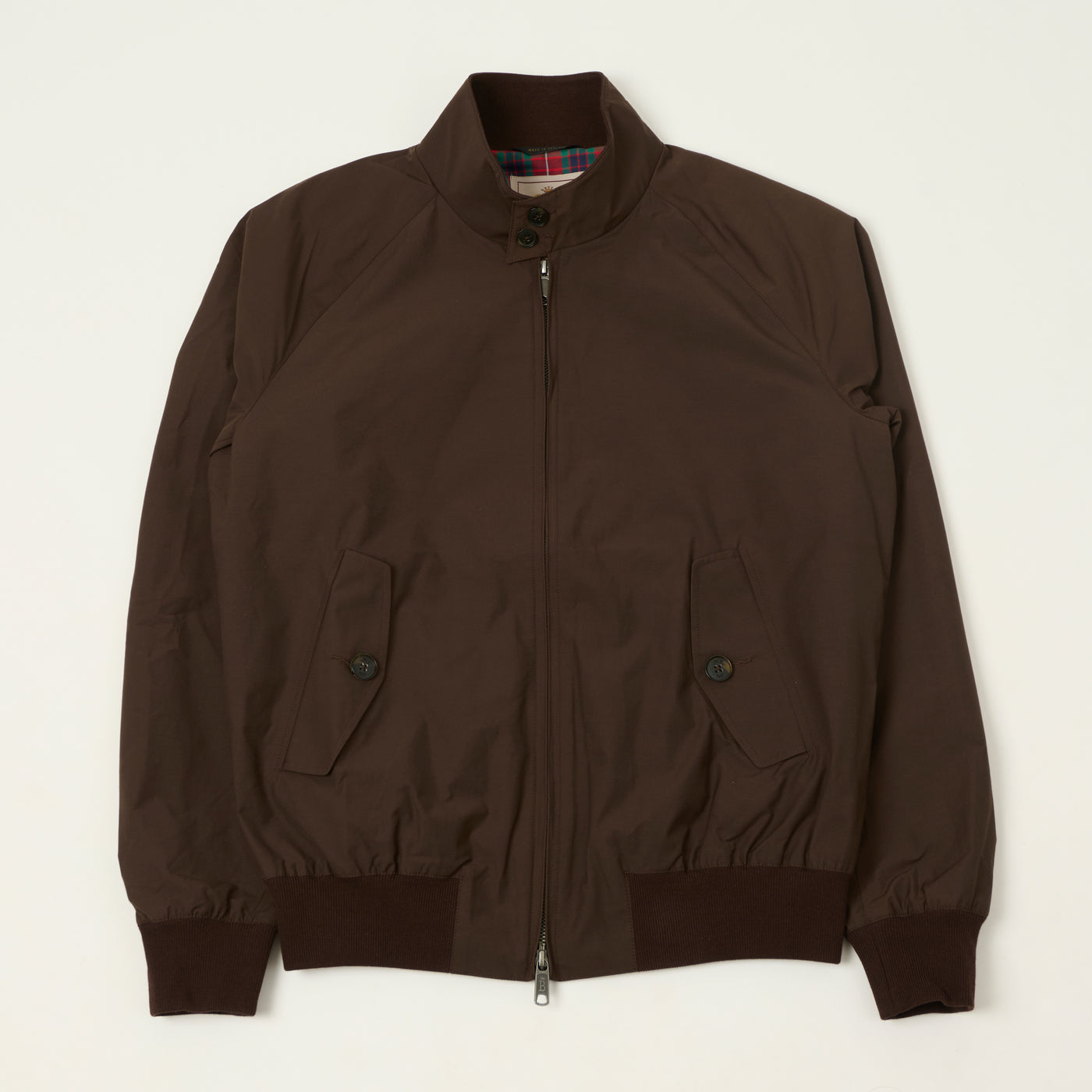 Baracuta G9 'Baracuta Cloth' Harrington Jacket - Cigar Brown