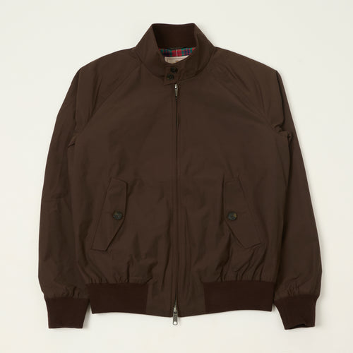 Baracuta G9 'Baracuta Cloth' Harrington Jacket - Cigar Brown