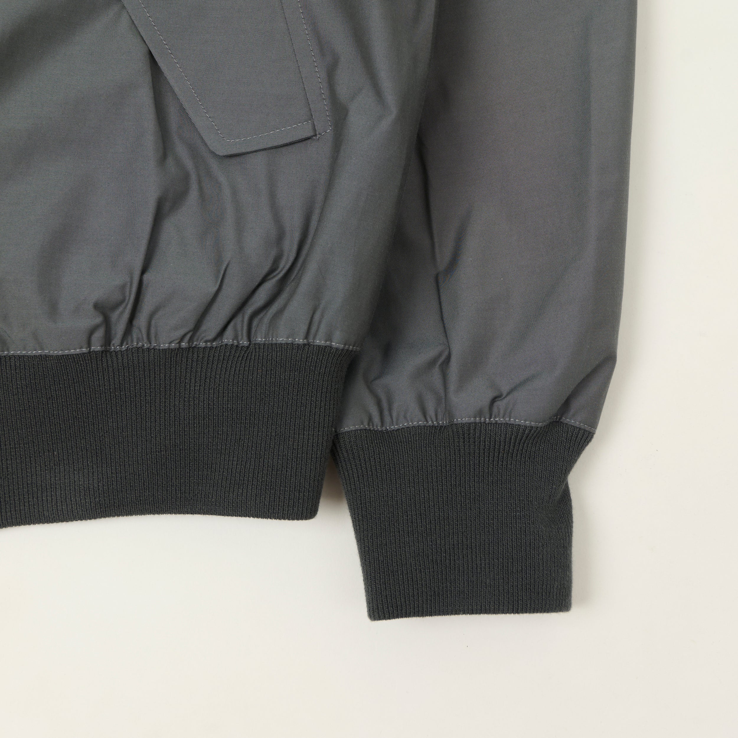 Baracuta G9 'Baracuta Cloth' Harrington Jacket - Slate Grey