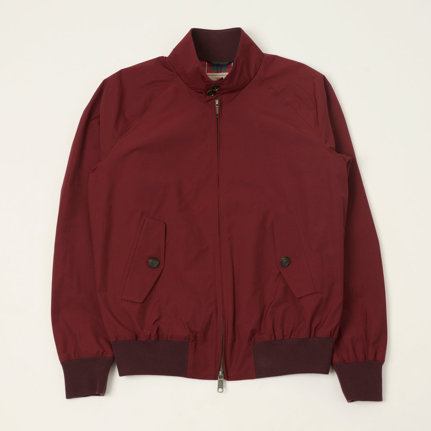 Baracuta G9 'Baracuta Cloth' Harrington Jacket - Tawny Port