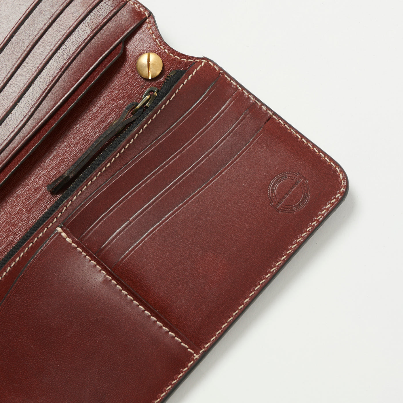 Barnes & Moore 'Roadster' Long Wallet - Tarnsjo Dark Cherry