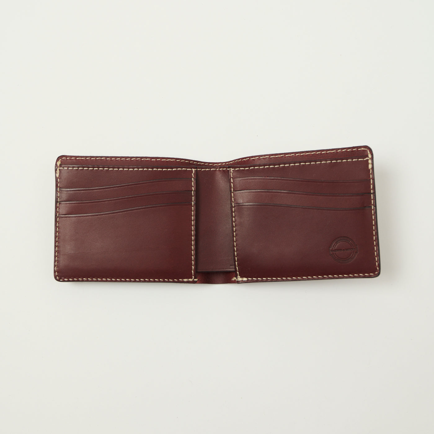 Barnes & Moore Longshore Folding Wallet - Dark Cherry