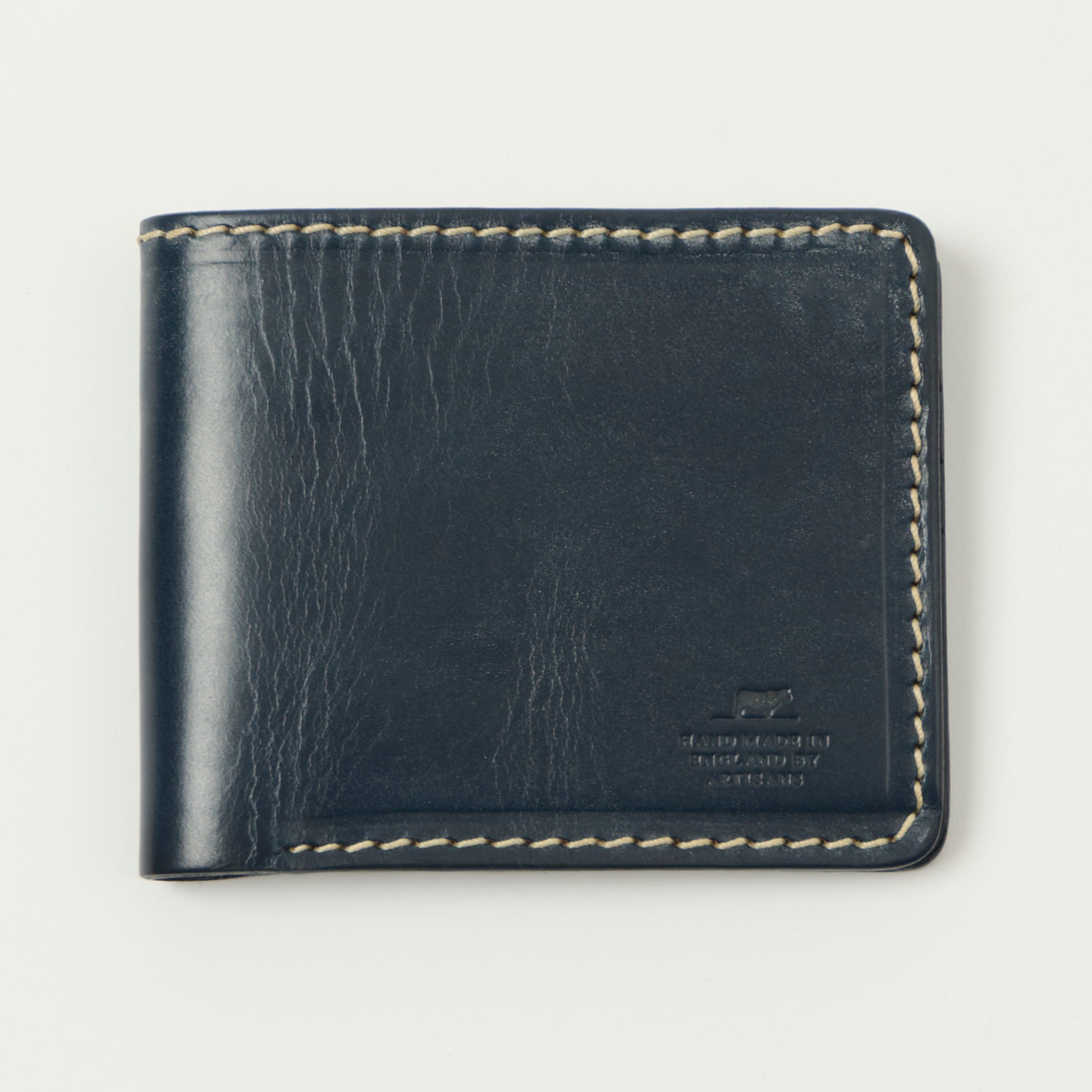 Barnes & Moore Quartermaster Wallet - Navy Bridle