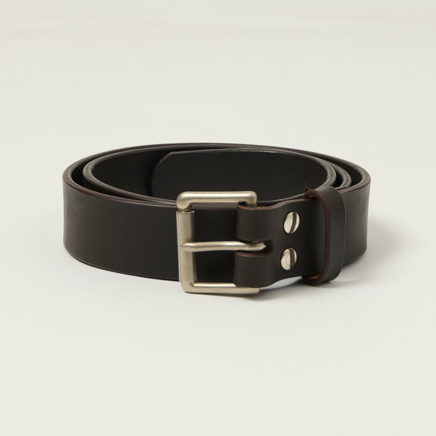 Barnes & Moore Roller Belt - Deep Honey/Nickel