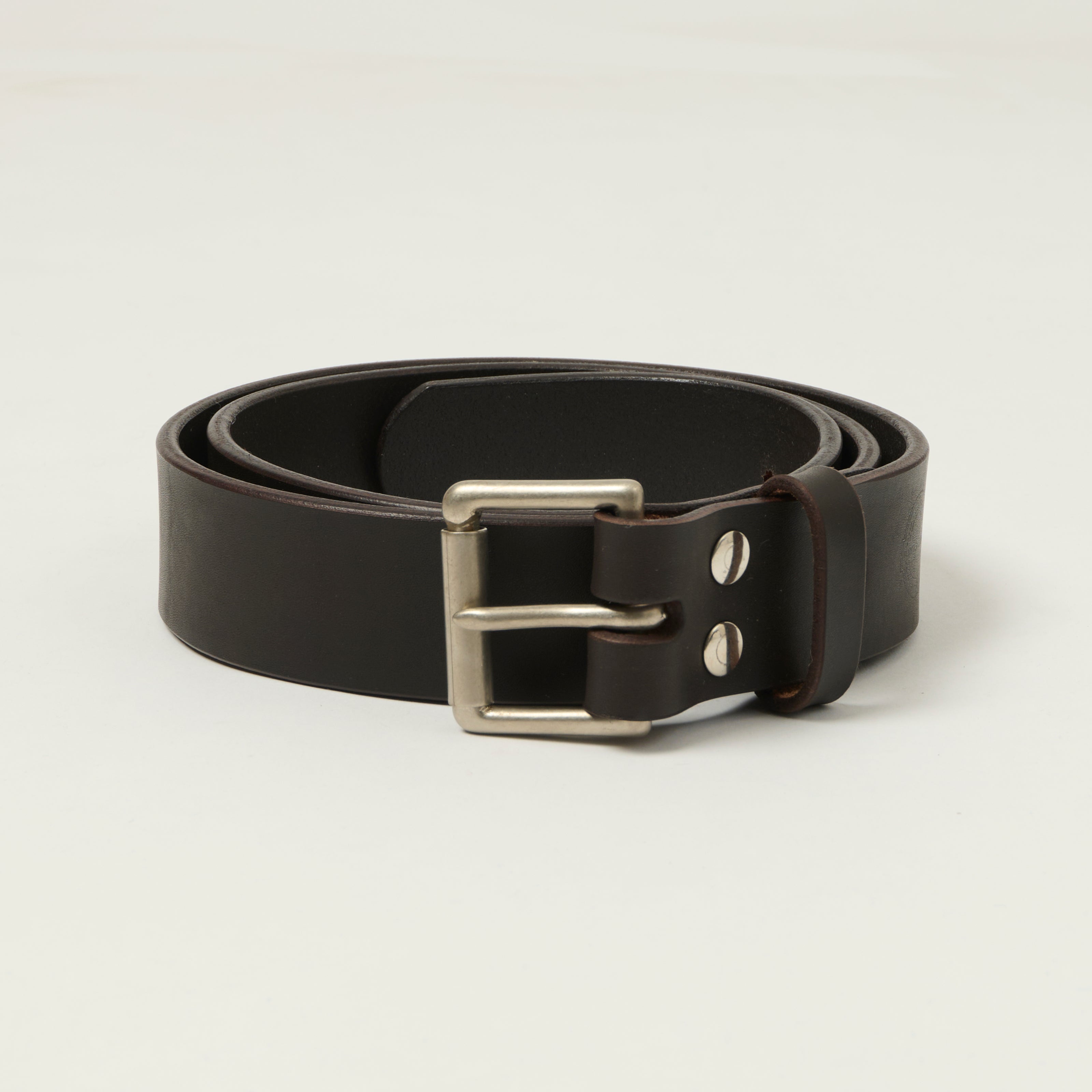 Barnes & Moore Roller Belt - Deep Honey/Nickel