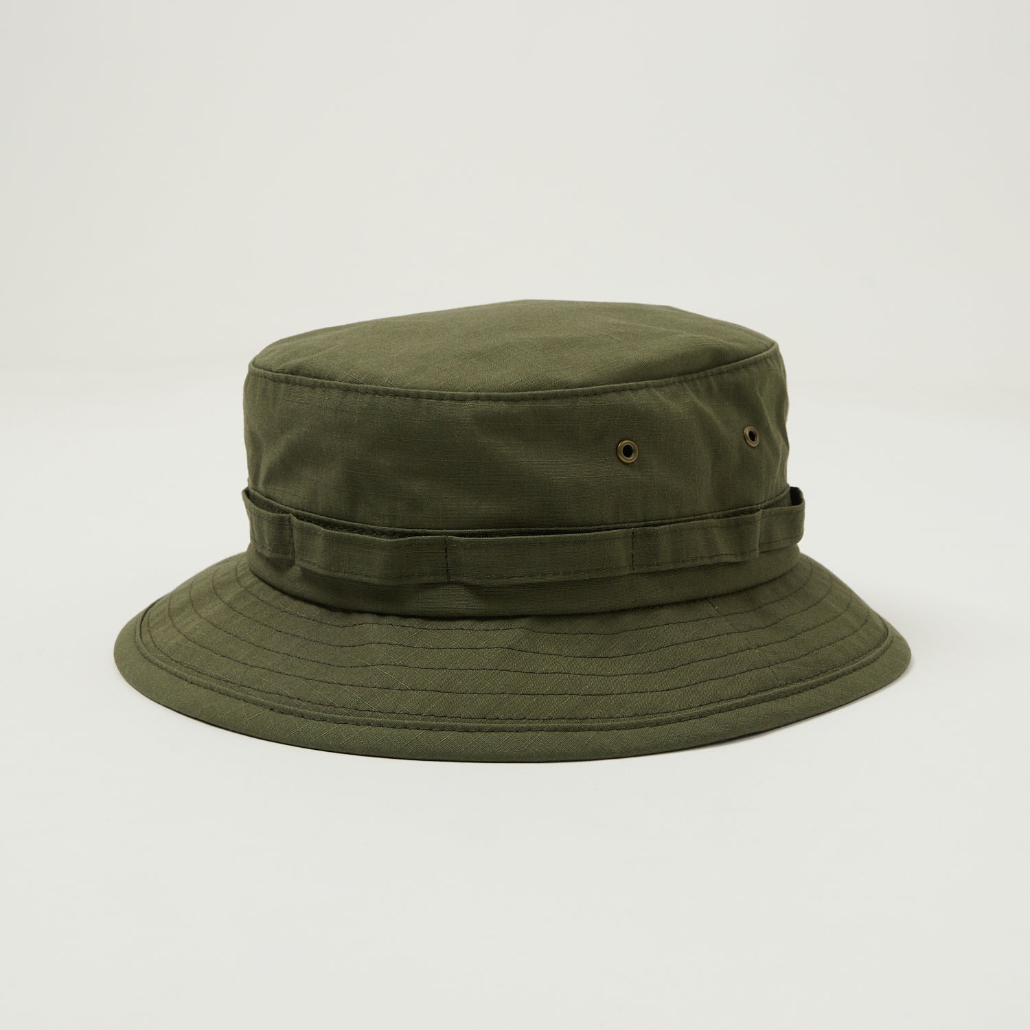 Beams Plus Ripstop Nylon Jungle Hat - Olive