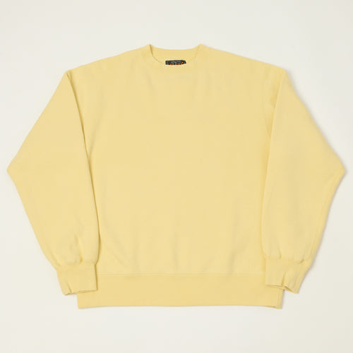 Beams Plus Crewneck Sweatshirt - Cream