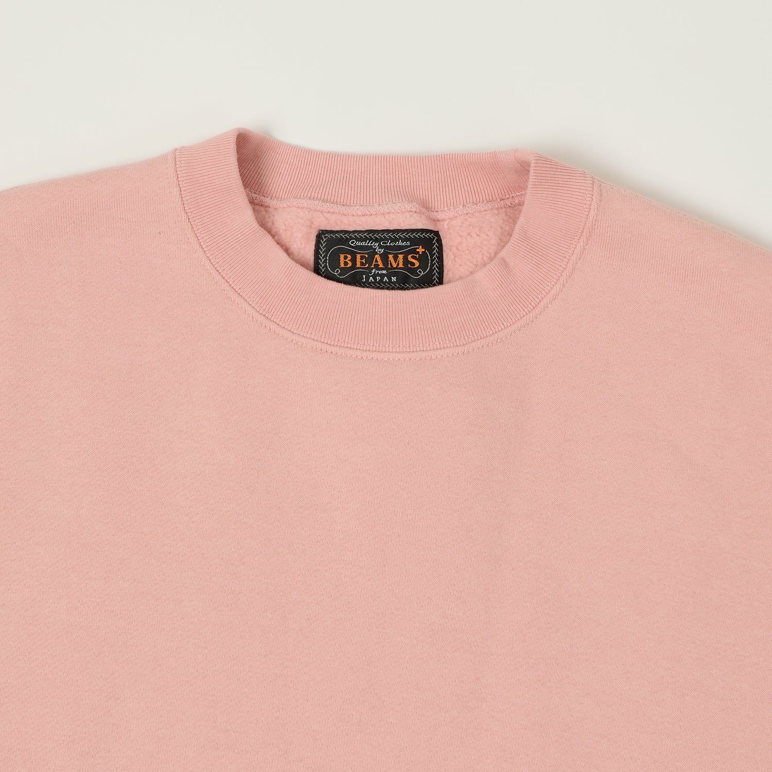 Beams Plus Crewneck Sweatshirt - Pink