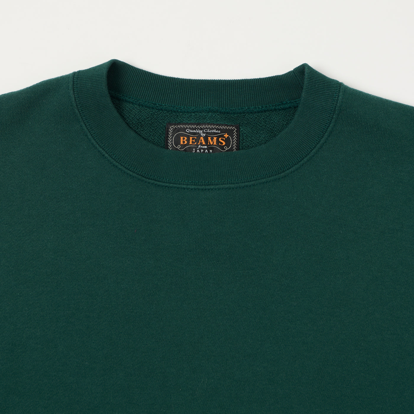 Beams Plus 'Marudou' Crewneck Sweatshirt - Dark Green