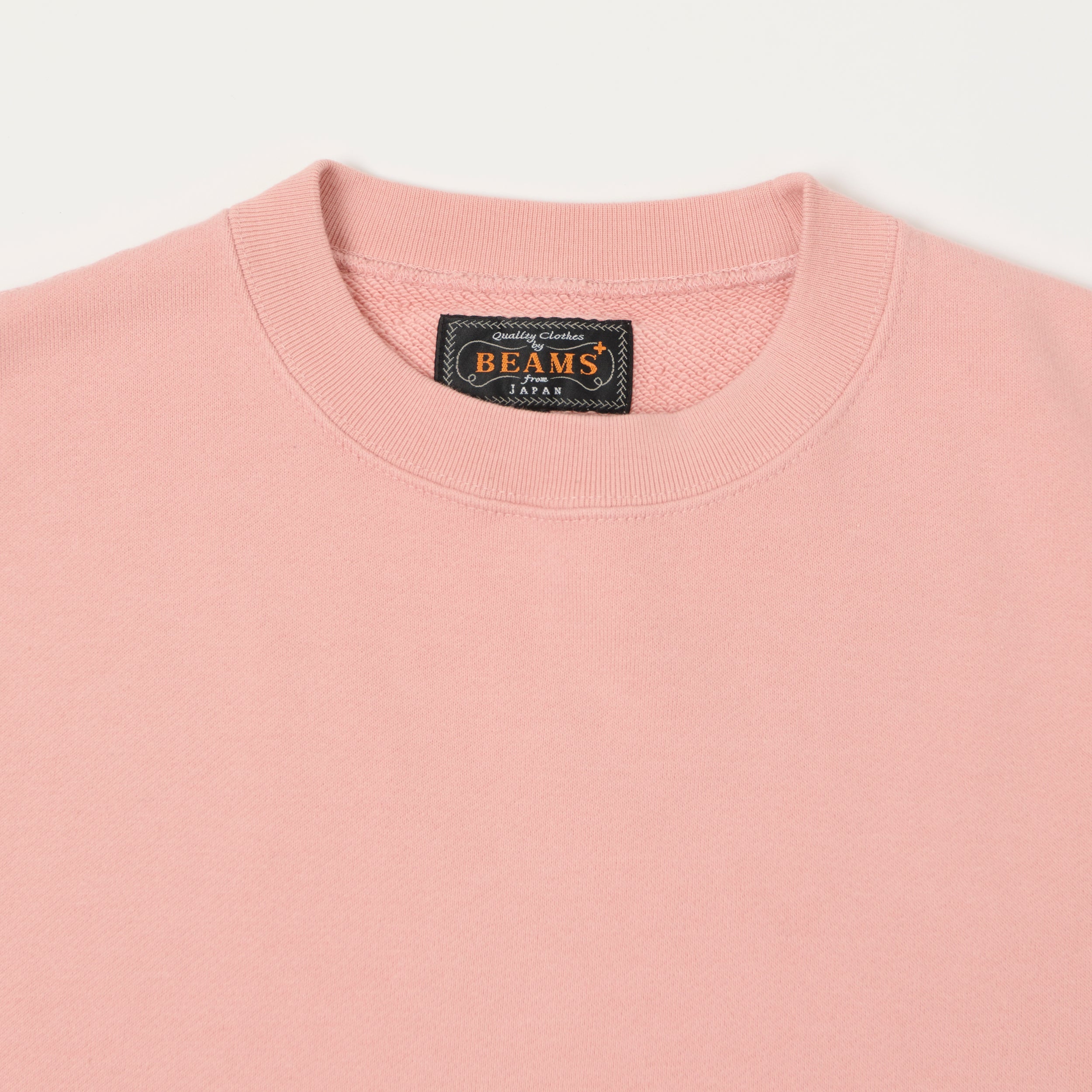 Beams Plus 'Marudou' Crewneck Sweatshirt - Pink