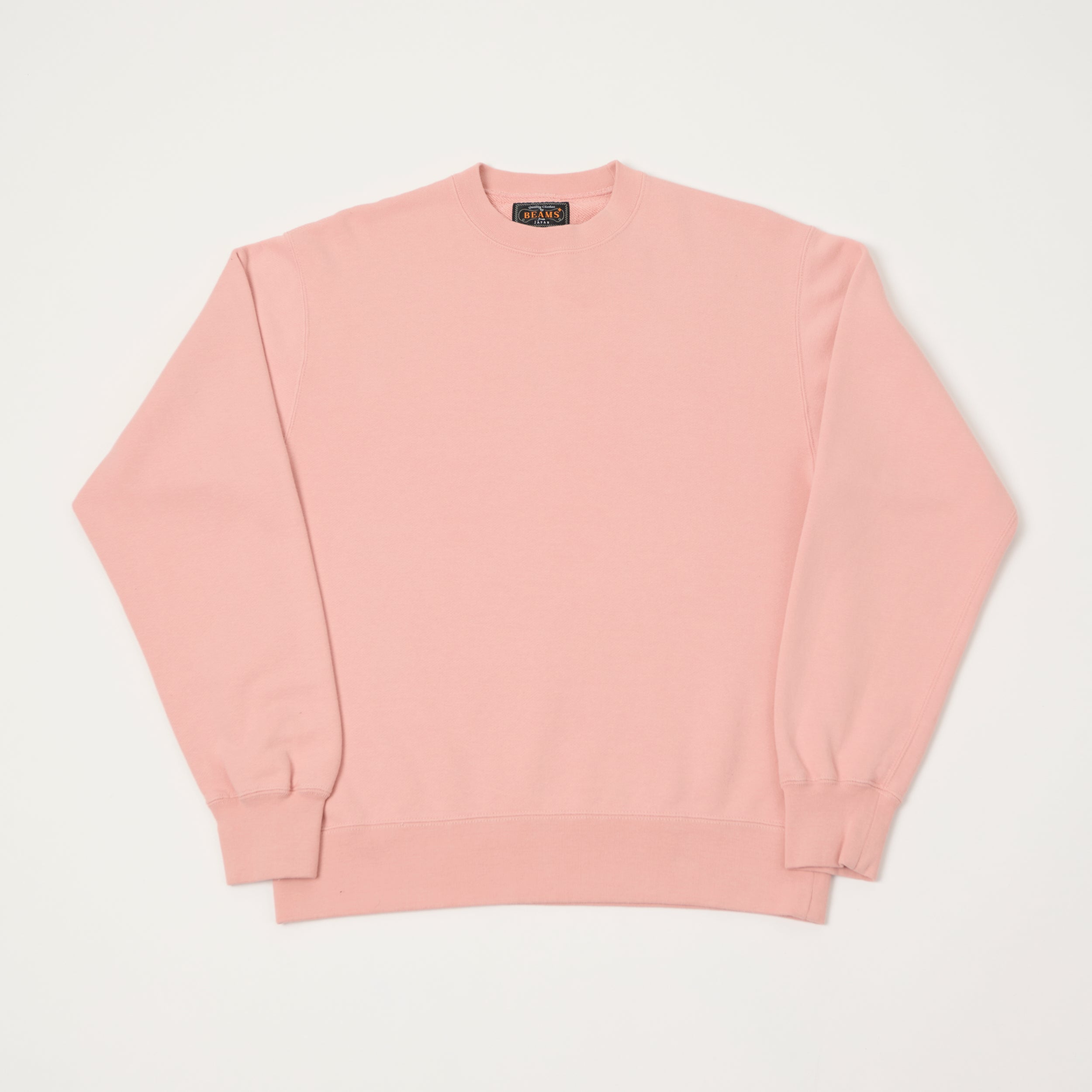 Beams Plus 'Marudou' Crewneck Sweatshirt - Pink