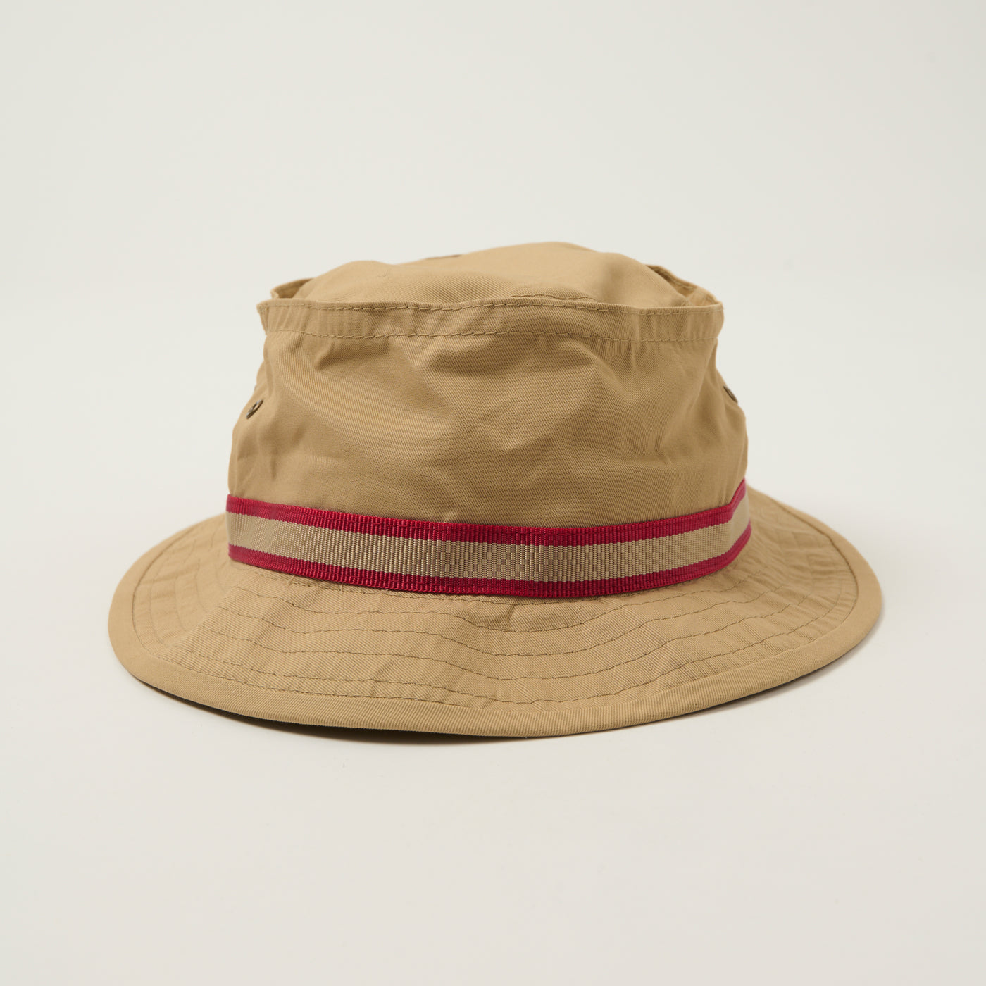 Beams Plus Pork Pie Hat - Beige