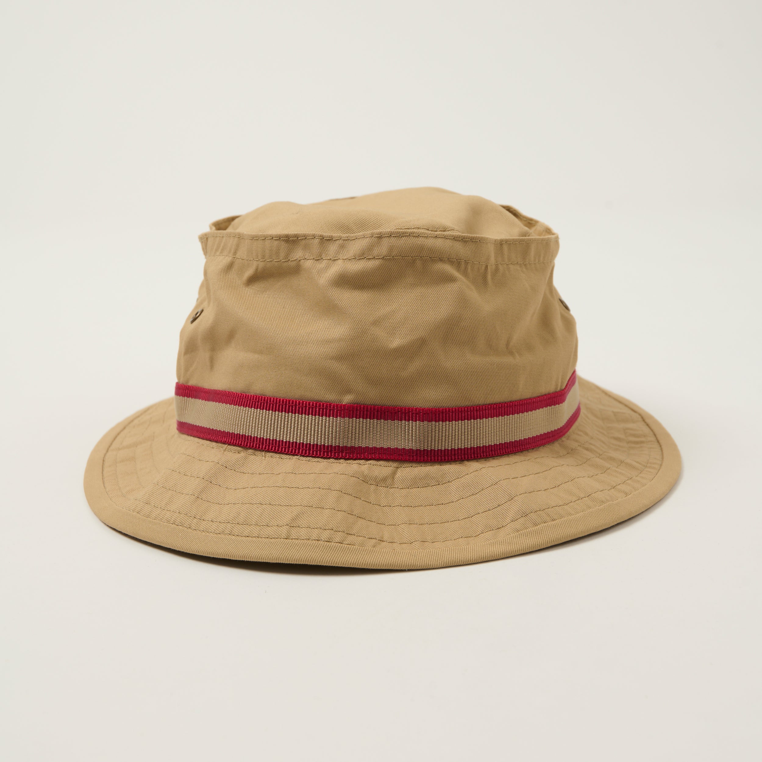Beams Plus Pork Pie Hat - Beige