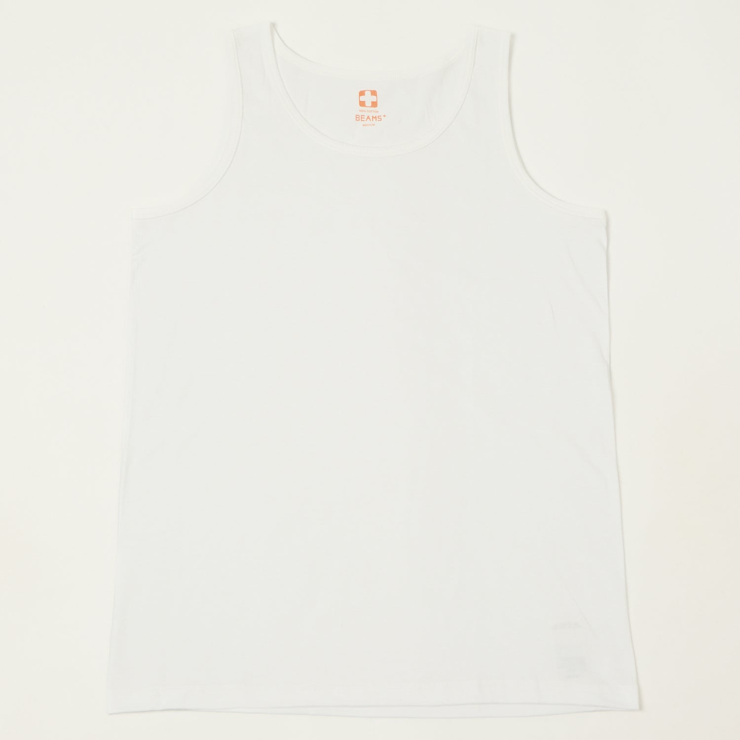 Beams Plus Tank Top Two Pack - White/Grey