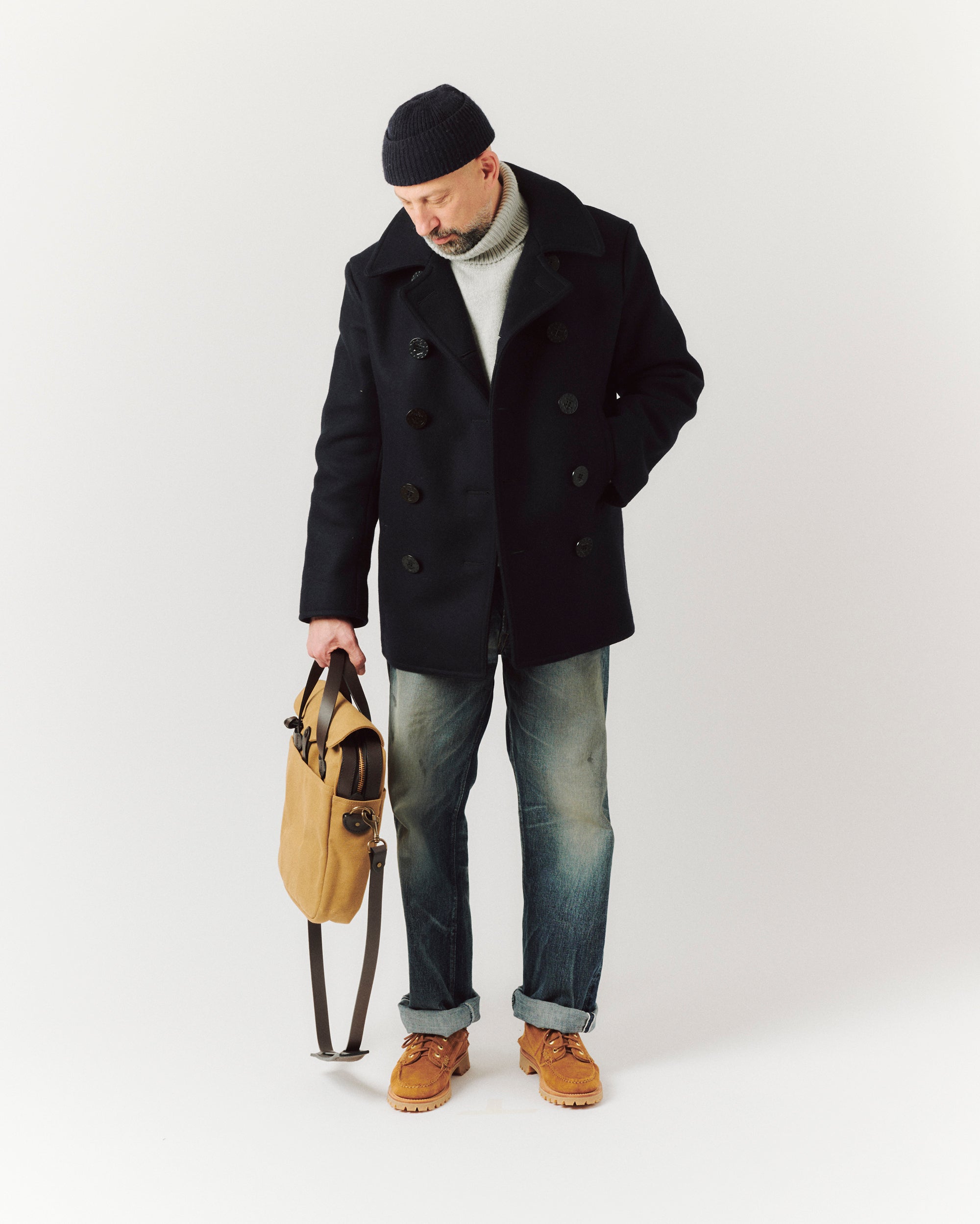 Buzz Rickson's U.S. Navy Pea Coat - Navy