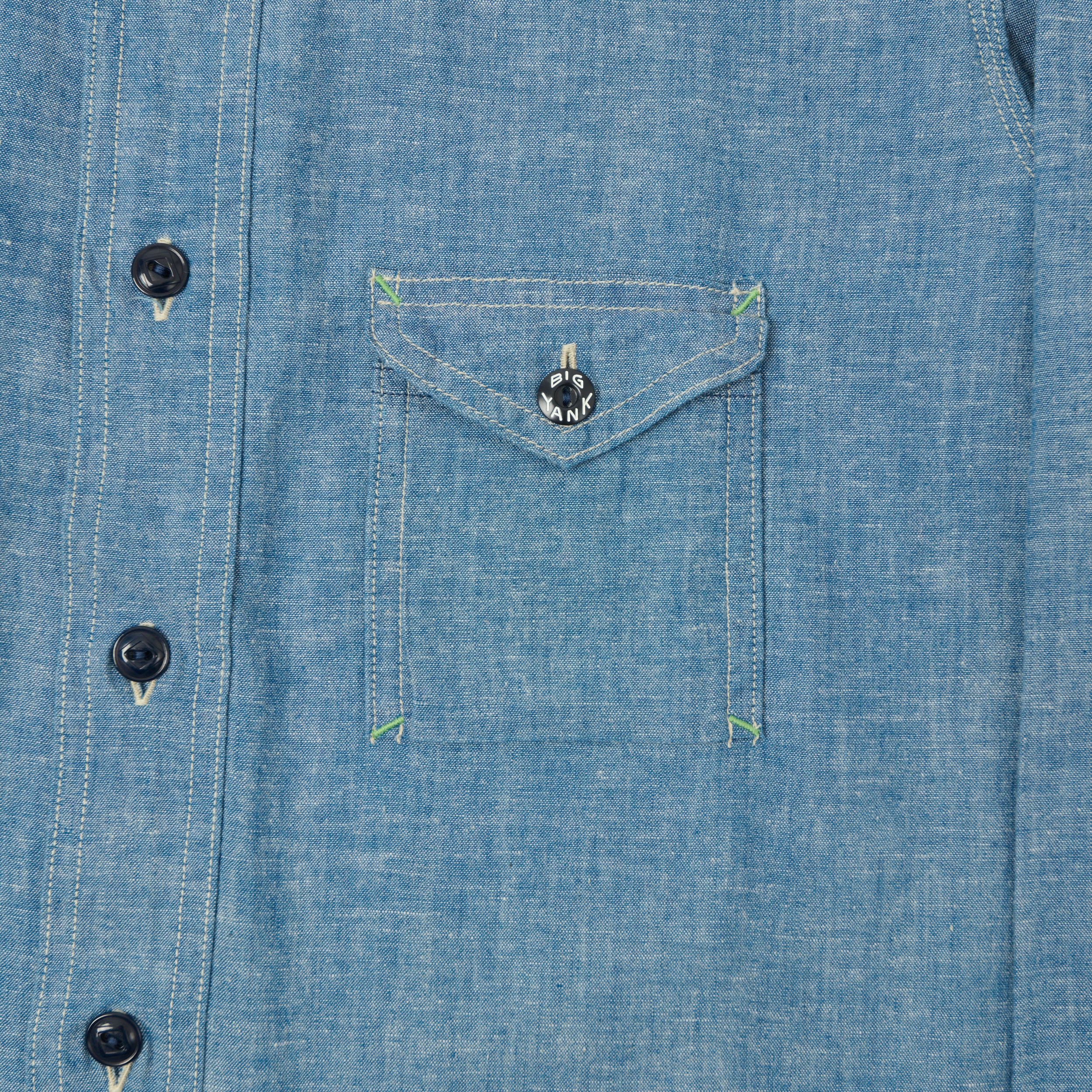 Big Yank '1935 Original' Chambray Work Shirt - Indigo