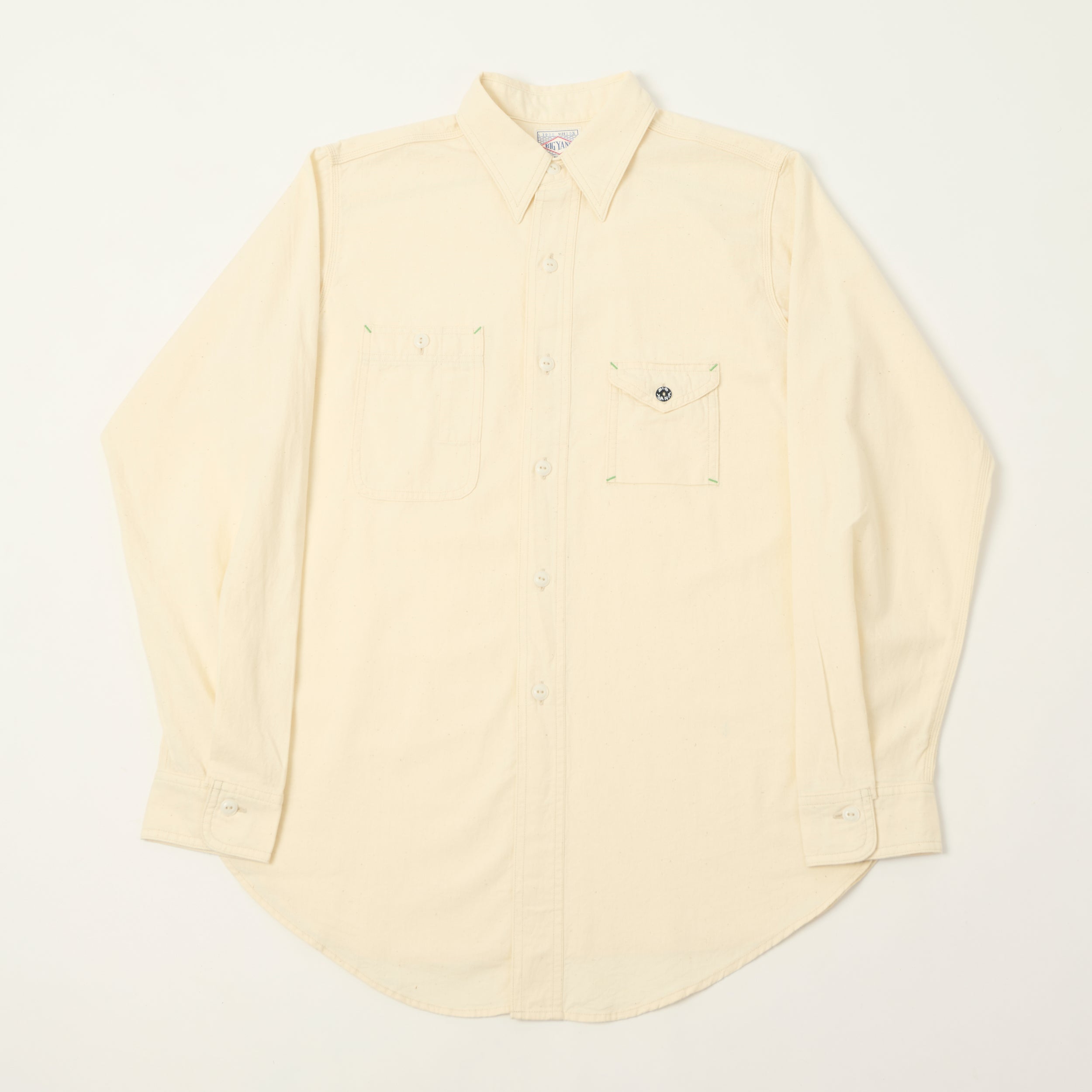Big Yank '1935 Original' Chambray Work Shirt - White