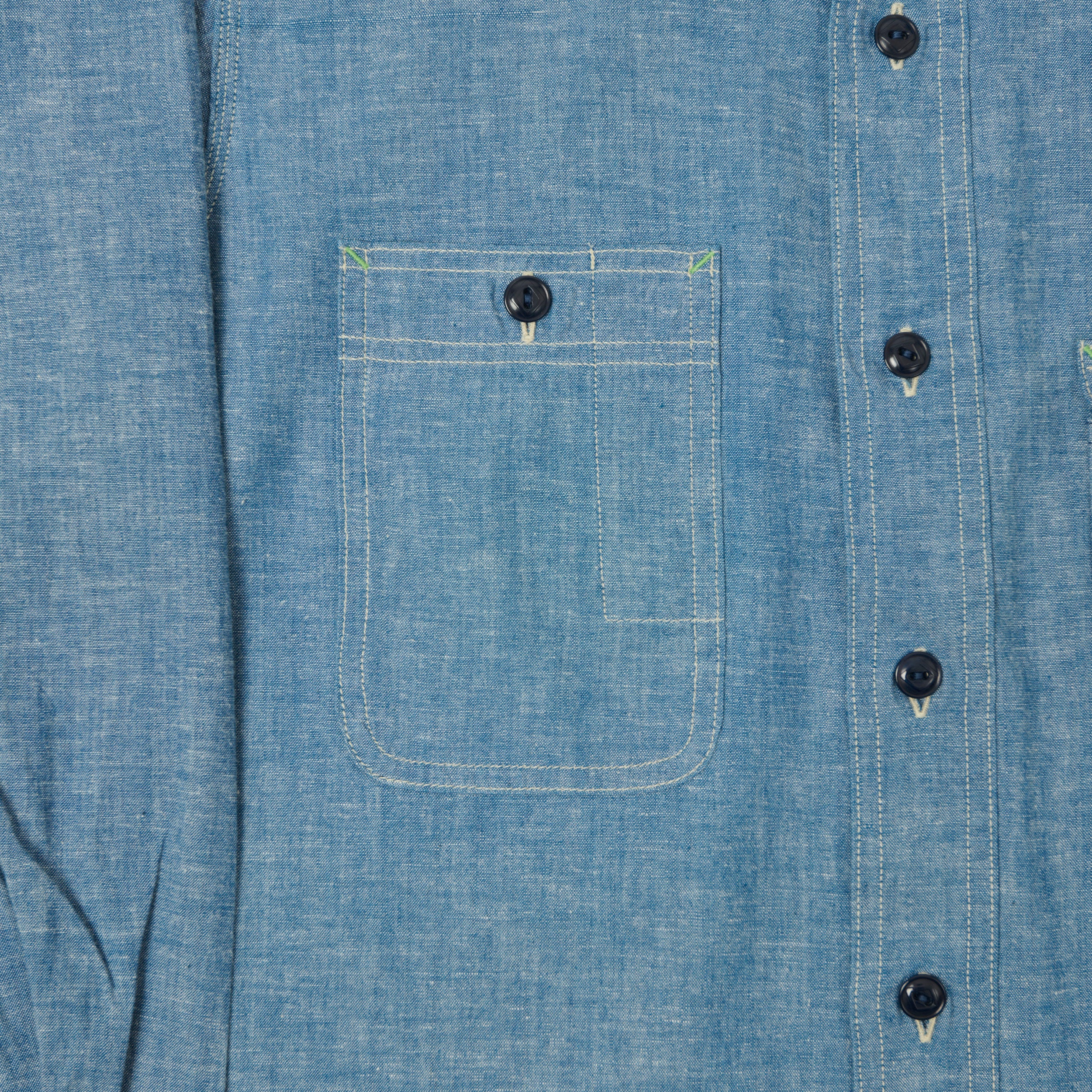Big Yank '1935 Original' Chambray Work Shirt - Indigo