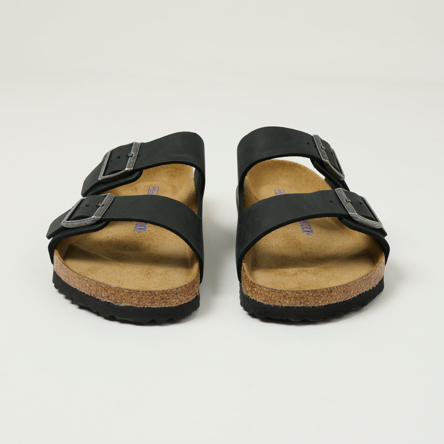 Birkenstock Arizona Suede Leather Sandal - Black