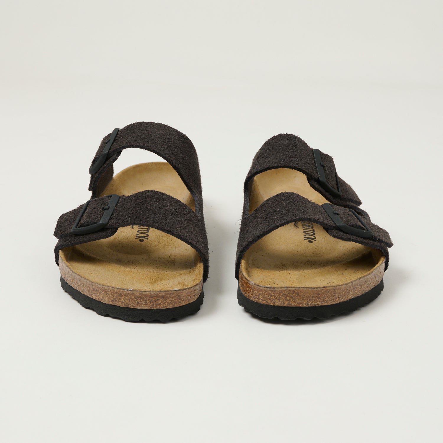 Birkenstock Arizona Suede Leather Sandal - Velvet Grey