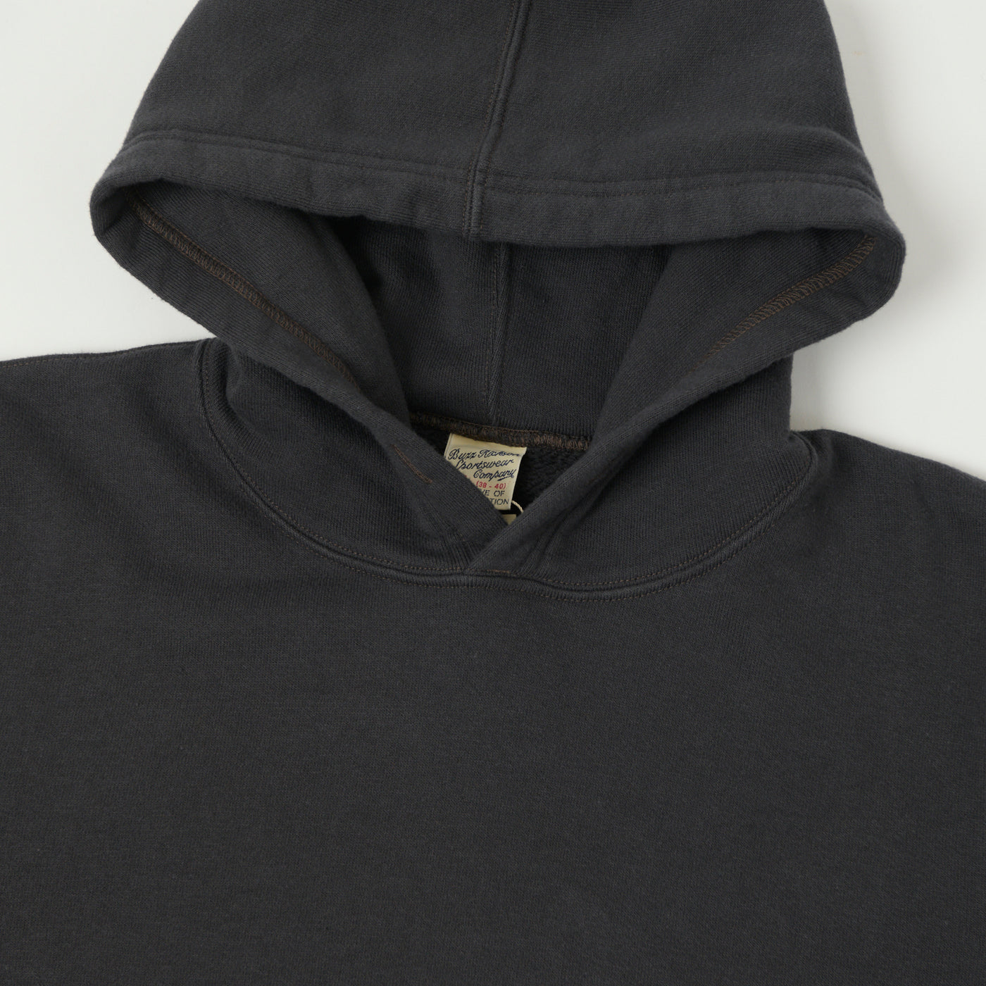 Buzz Rickson's Pullover Sweat Parka - Black
