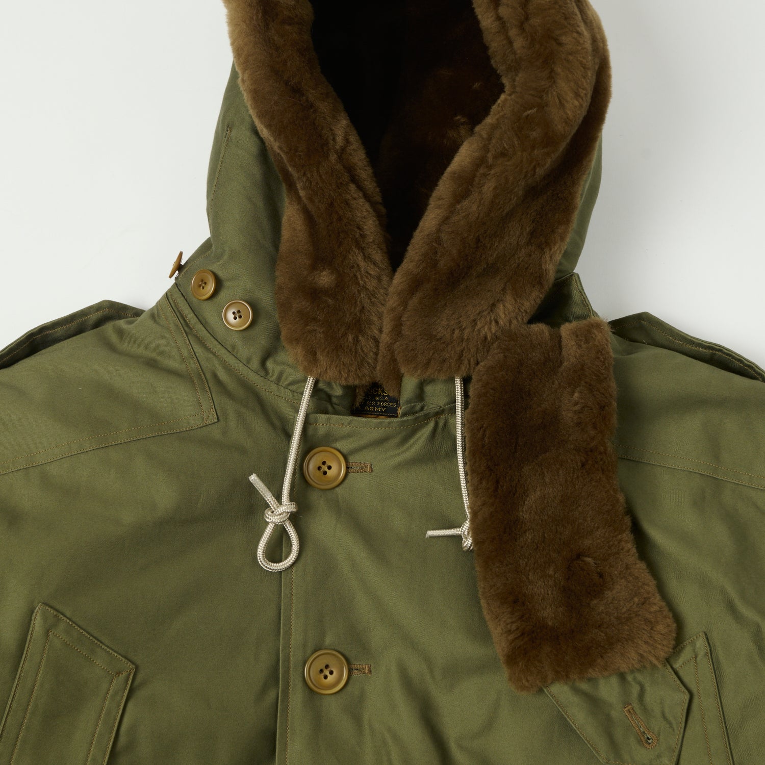Buzz Rickson's Type B-9 Extreme Cold Flight Parka - Olive Drab
