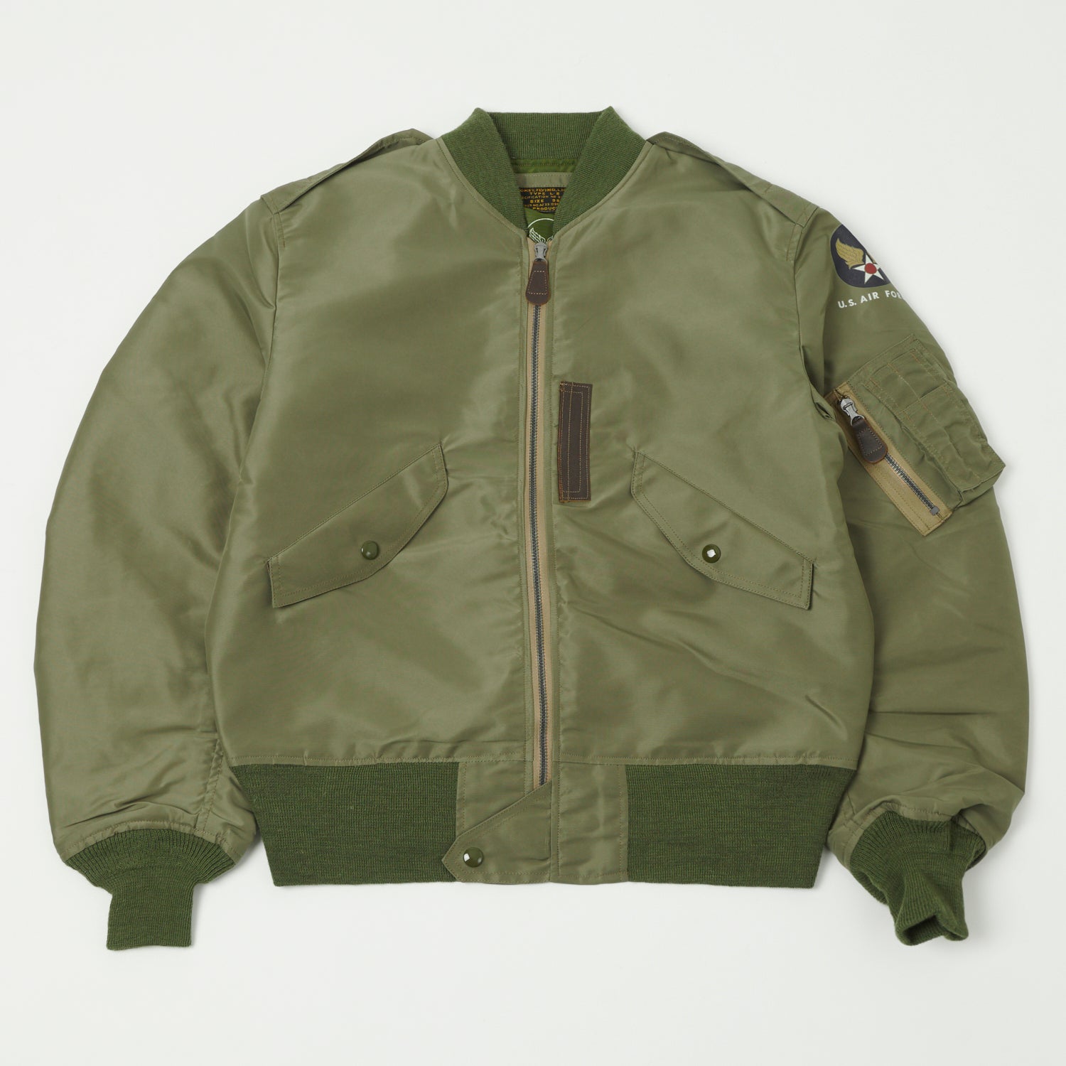 Buzz Rickson's L-2 'Reed Products Inc.' Flight Jacket - Olive Drab