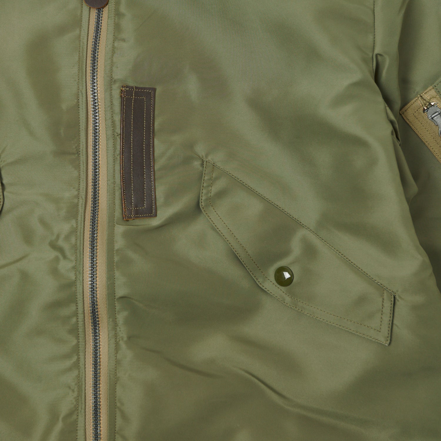 Buzz Rickson's L-2 'Reed Products Inc.' Flight Jacket - Olive Drab