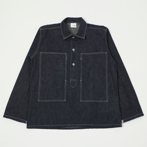Buzz Rickson's U.S. Army Denim Pullover Jacket - Indigo